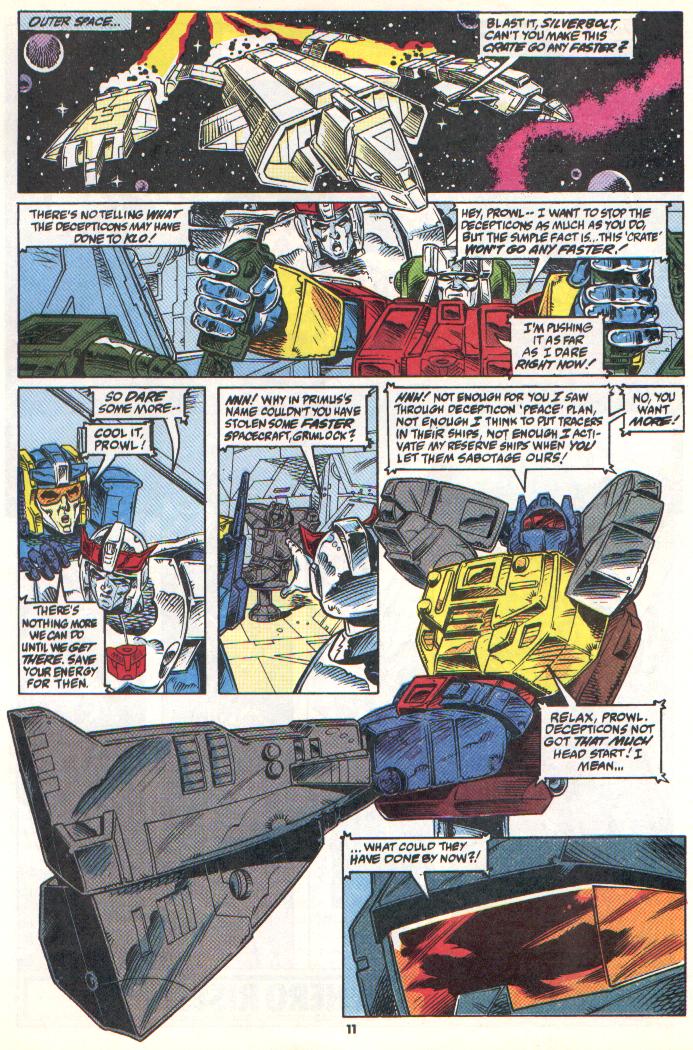 Read online The Transformers (UK) comic -  Issue #329 - 9