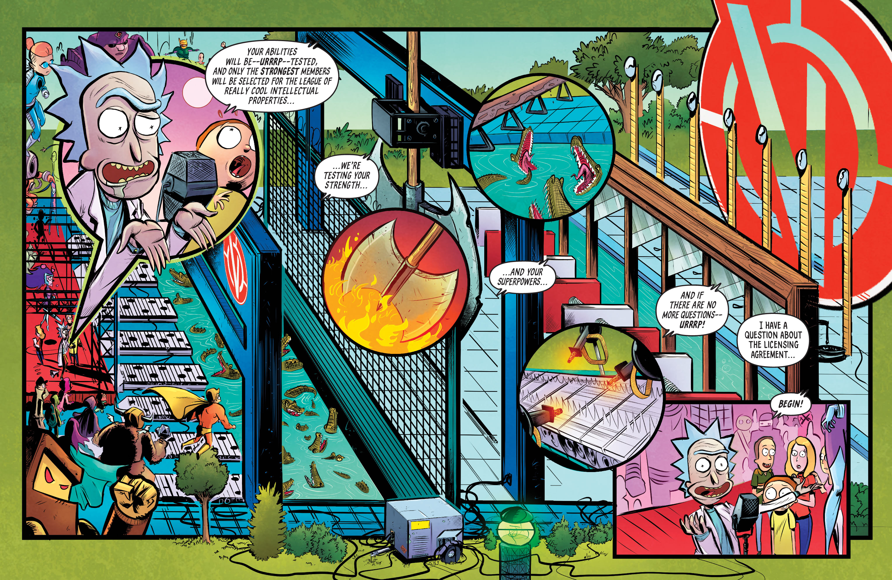 Read online Rick and Morty: Crisis on C-137 comic -  Issue # TPB - 23