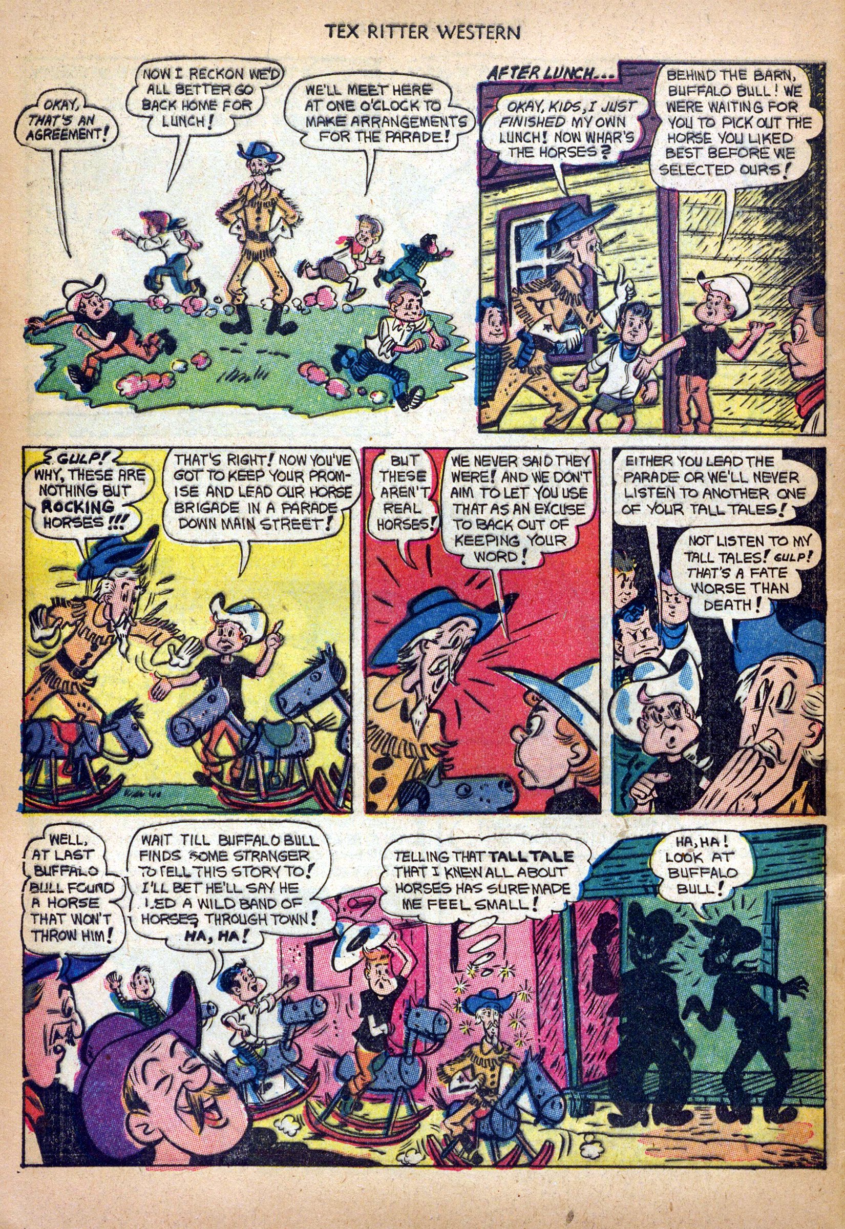 Read online Tex Ritter Western comic -  Issue #18 - 32