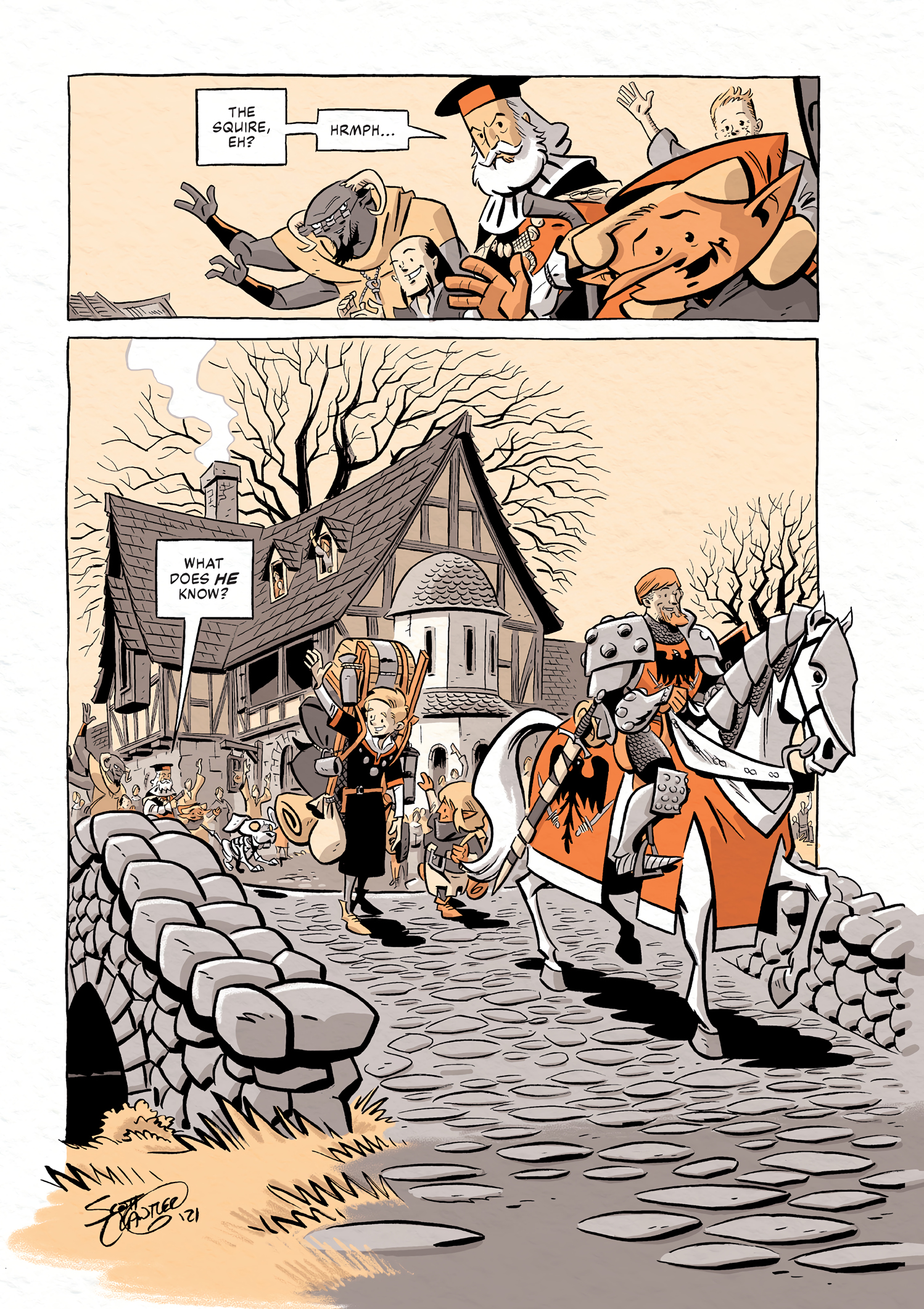 Read online Squire & Knight comic -  Issue # TPB (Part 2) - 59