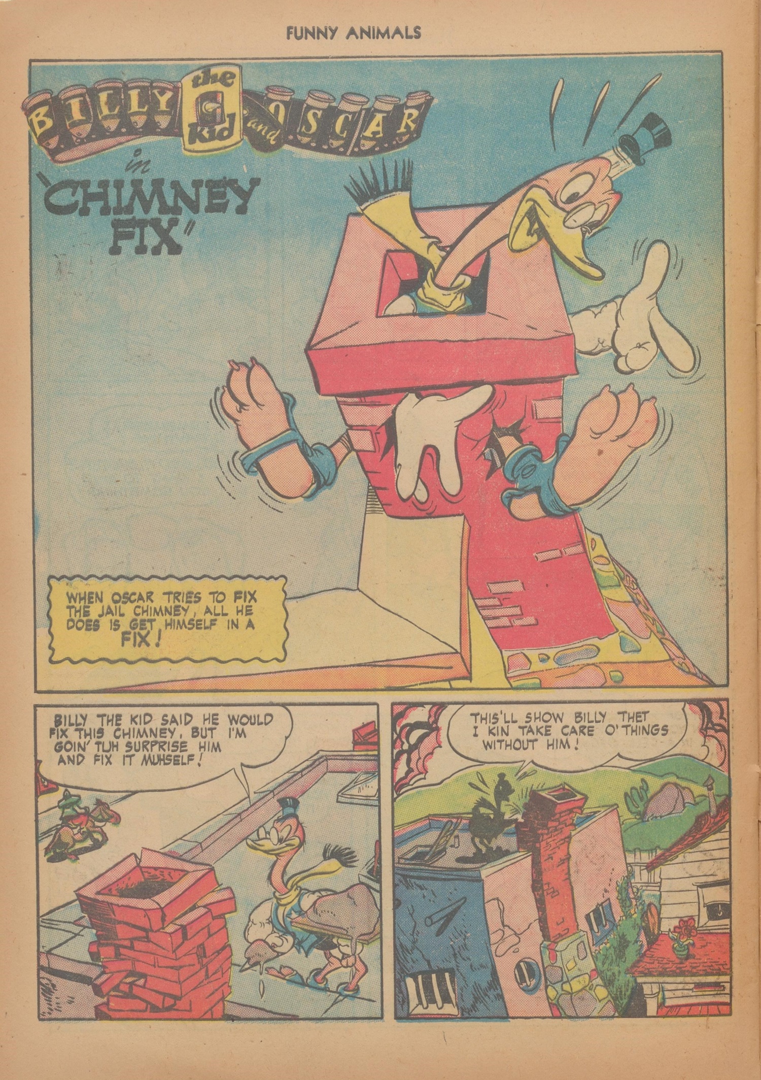Read online Fawcett's Funny Animals comic -  Issue #58 - 32