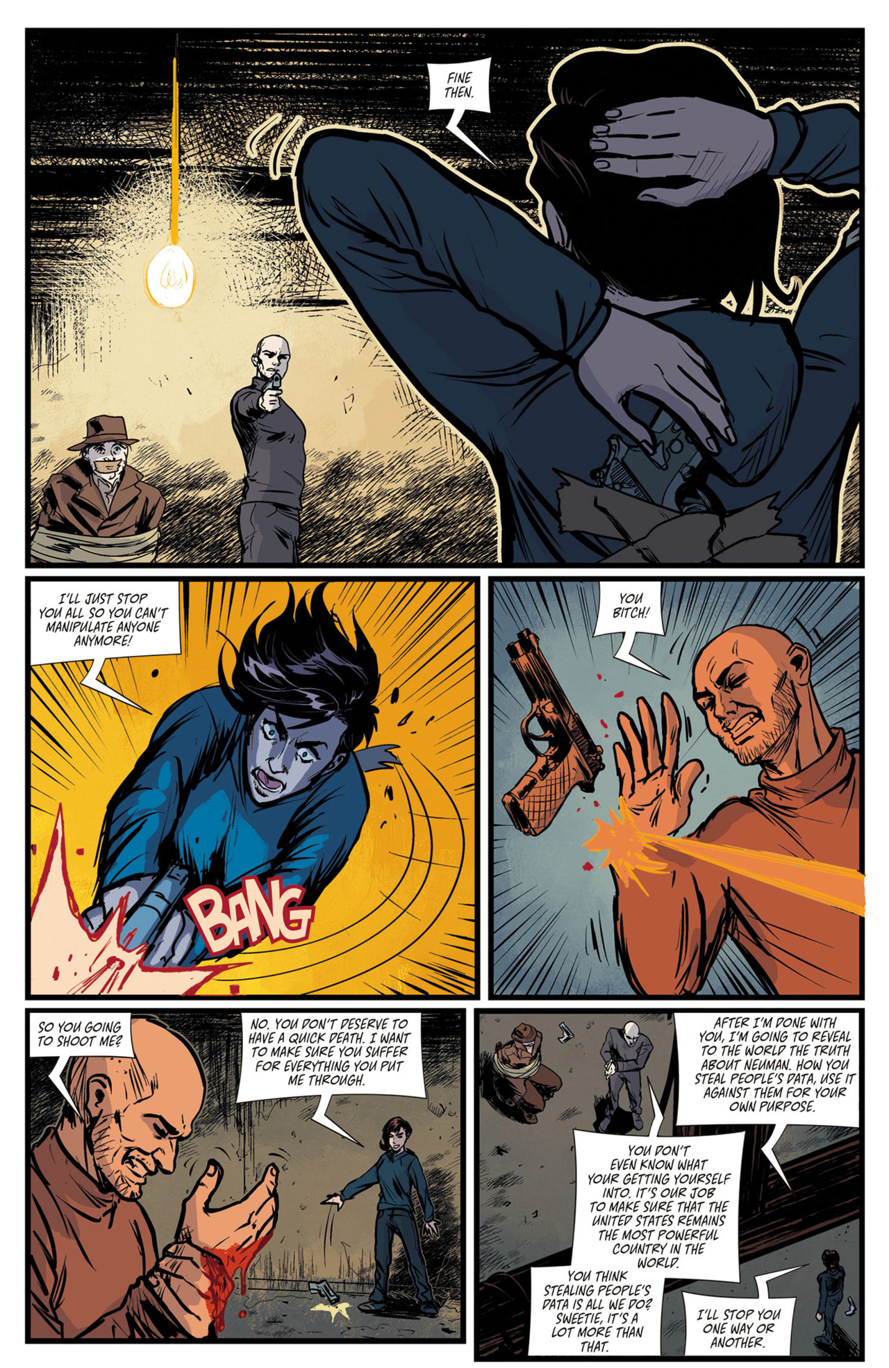 Read online Zero Day Threat comic -  Issue #5 - 12