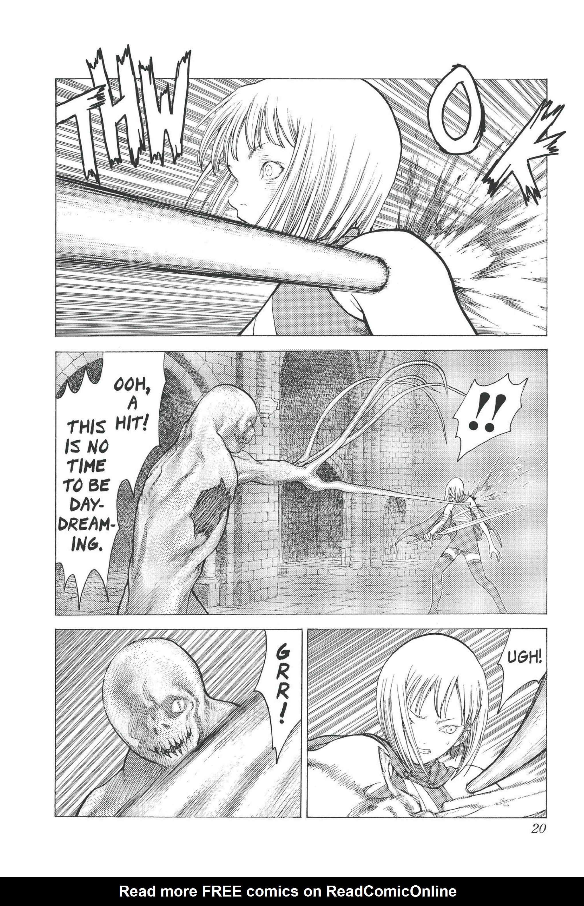 Read online Claymore comic -  Issue #3 - 19