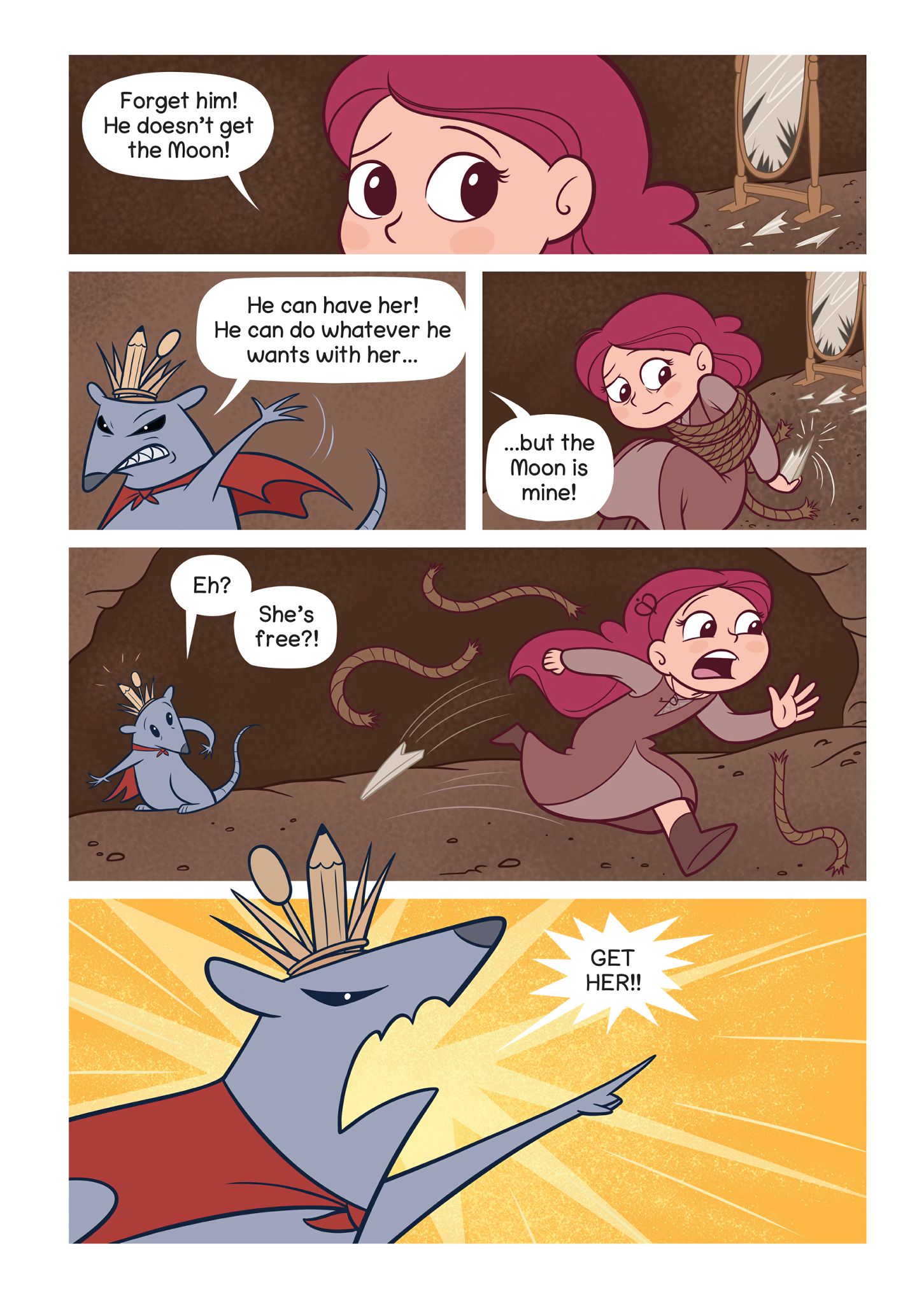 Read online Fae and the Moon comic -  Issue # TPB - 48