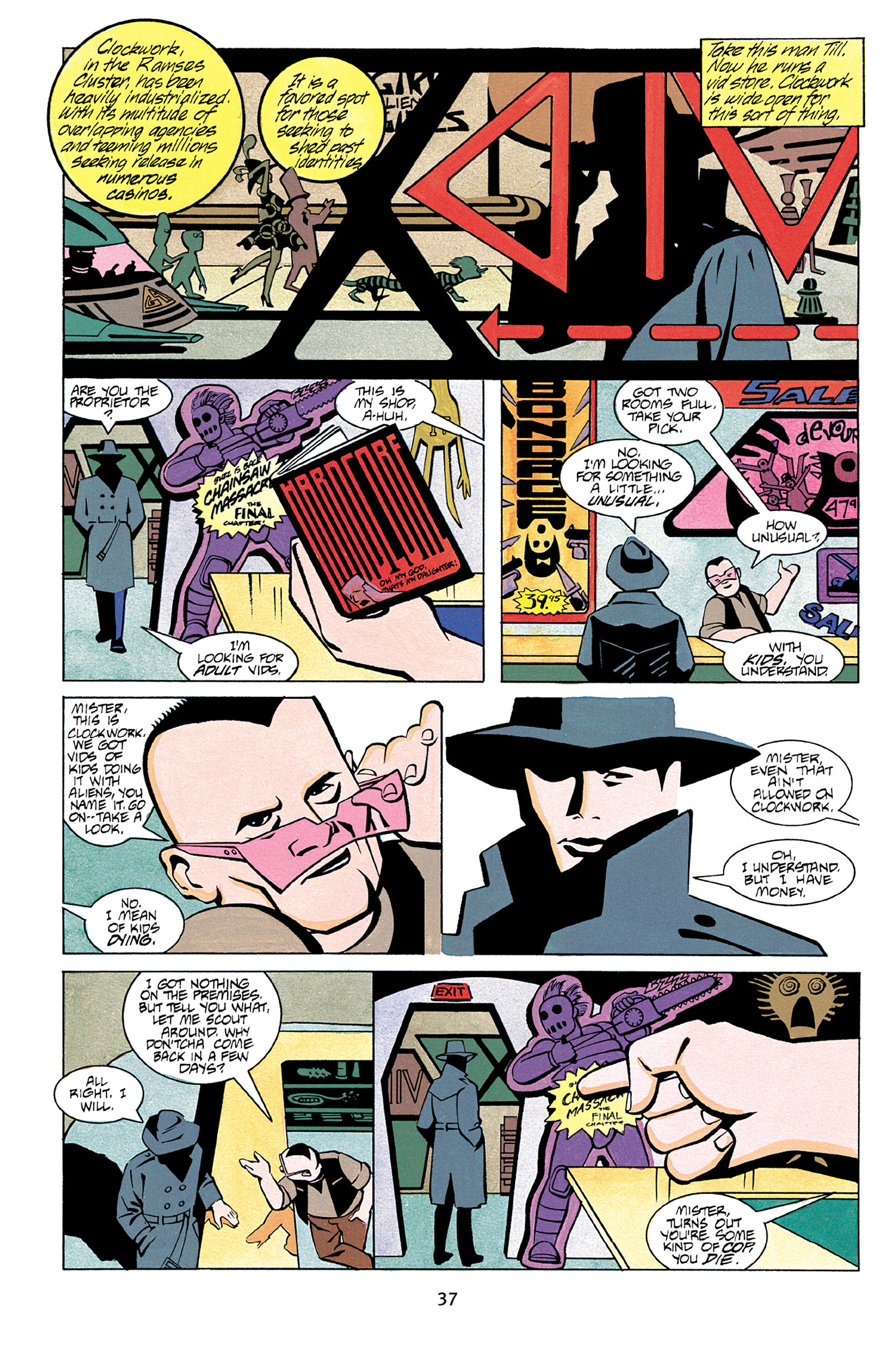 Read online Nexus Omnibus comic -  Issue # TPB 4 - 36