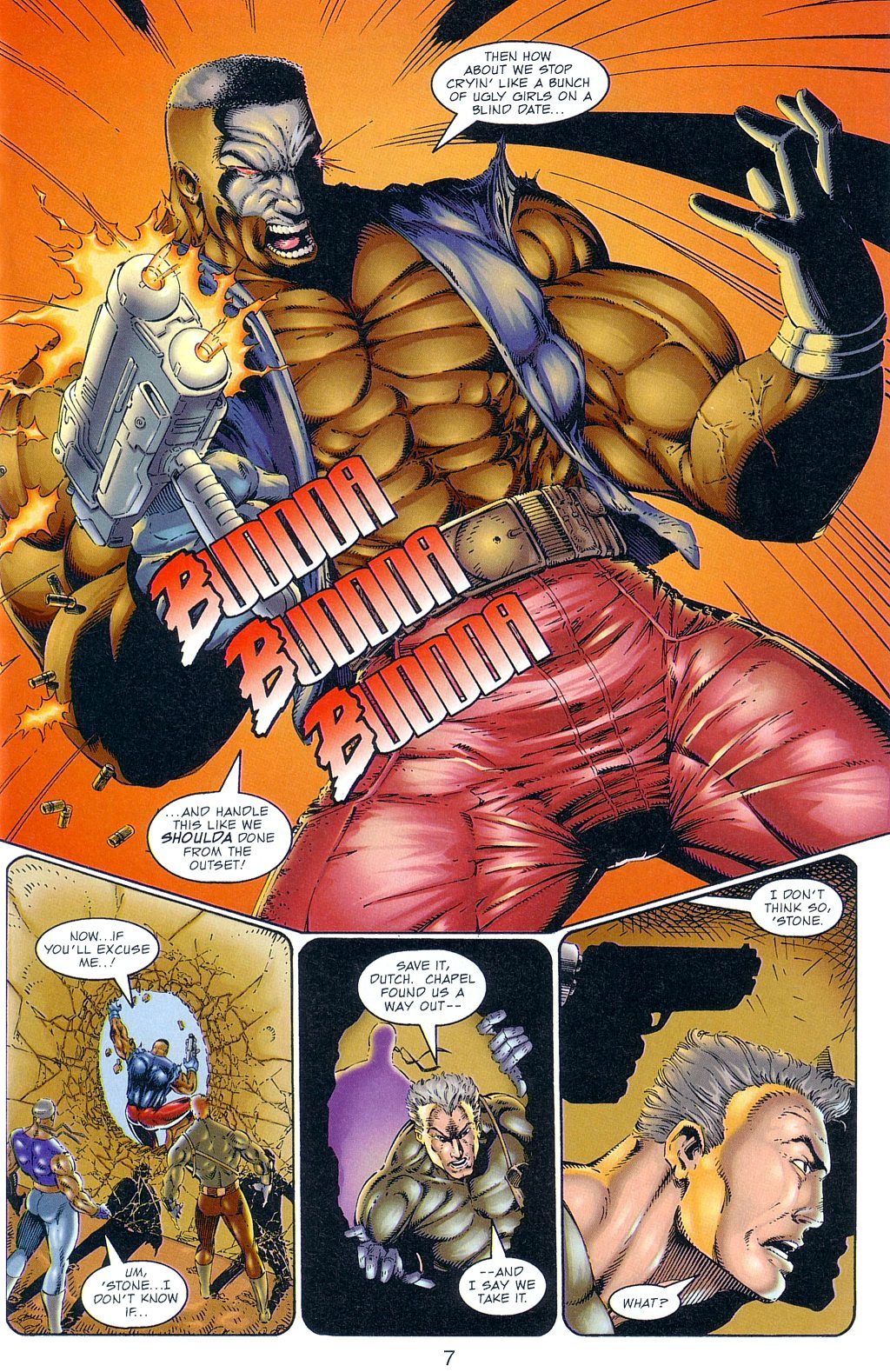 Read online Battlestone comic -  Issue #1 - 9
