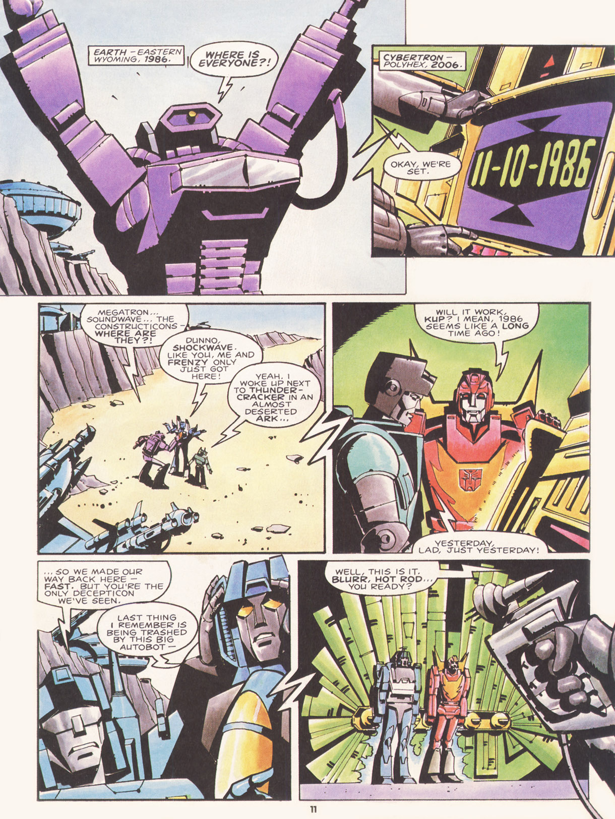 Read online The Transformers (UK) comic -  Issue #84 - 11