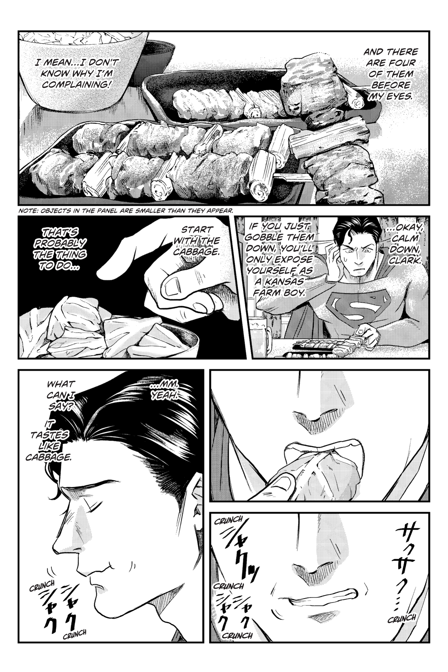 Read online Superman vs. Meshi comic -  Issue #1 - 20