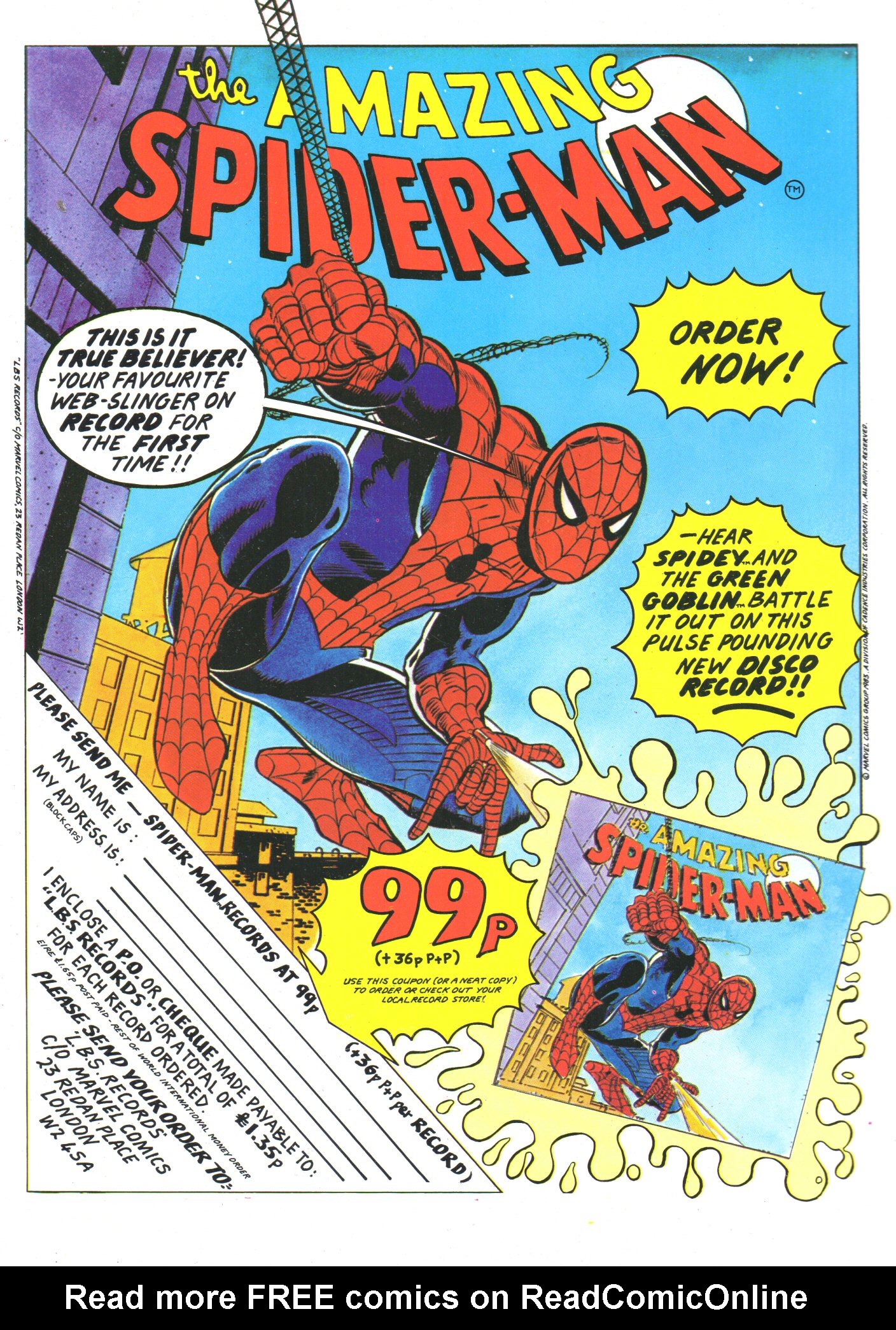 Read online Spider-Man Special comic -  Issue #1984S - 52