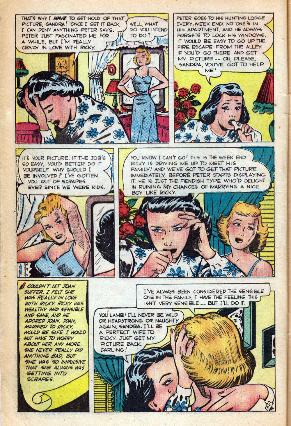 Read online Glamorous Romances comic -  Issue #44 - 4