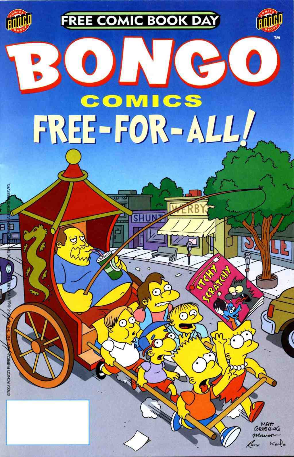 Read online Bongo Comics Free-For-All! comic -  Issue #2006 - 1