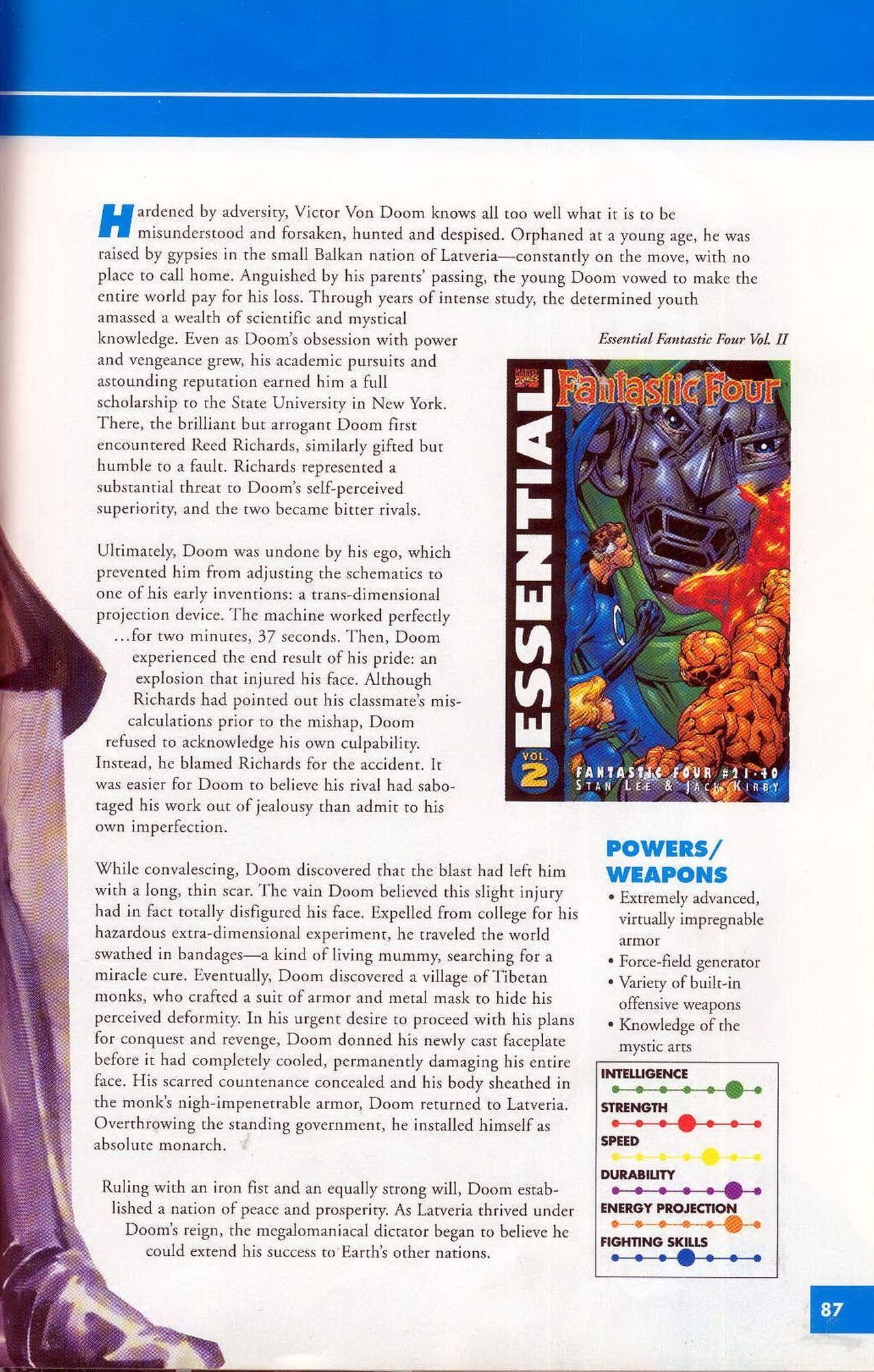 Read online Marvel Encyclopedia comic -  Issue # TPB 1 - 85