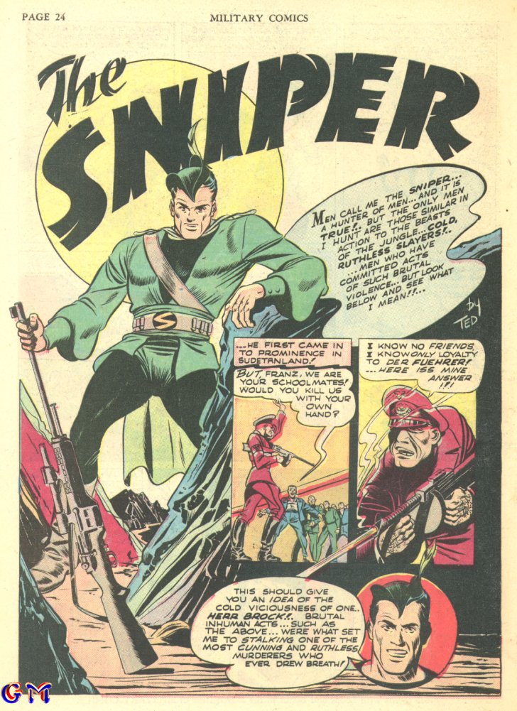 Read online Military Comics comic -  Issue #7 - 26