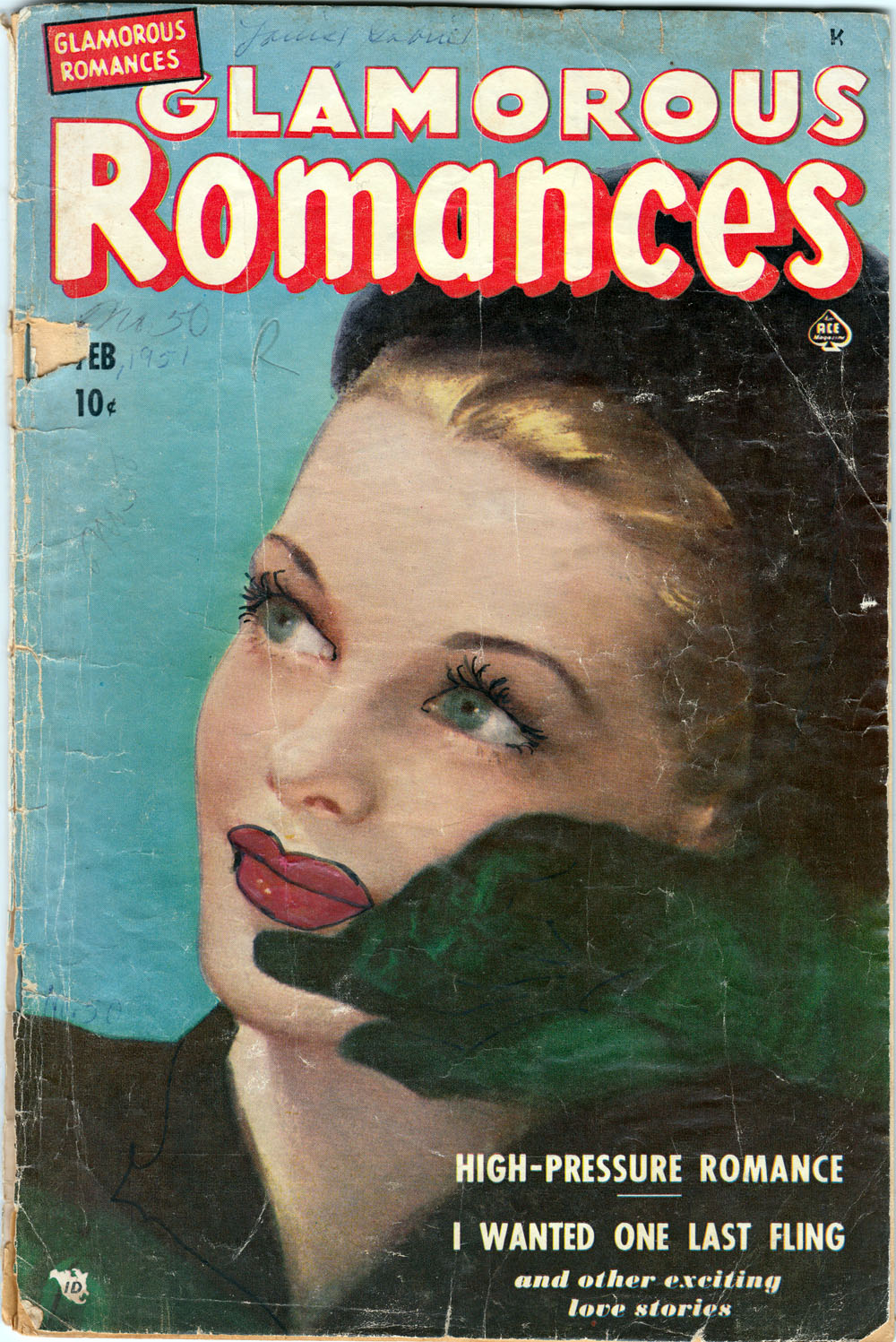 Read online Glamorous Romances comic -  Issue #50 - 1