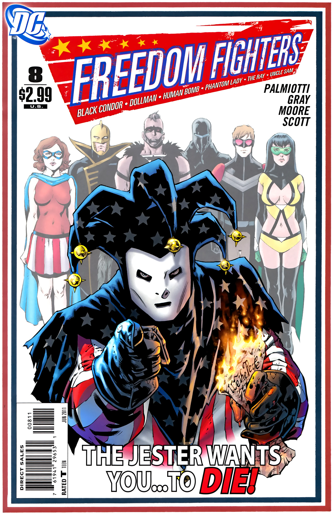 Read online Freedom Fighters (2010) comic -  Issue #8 - 1