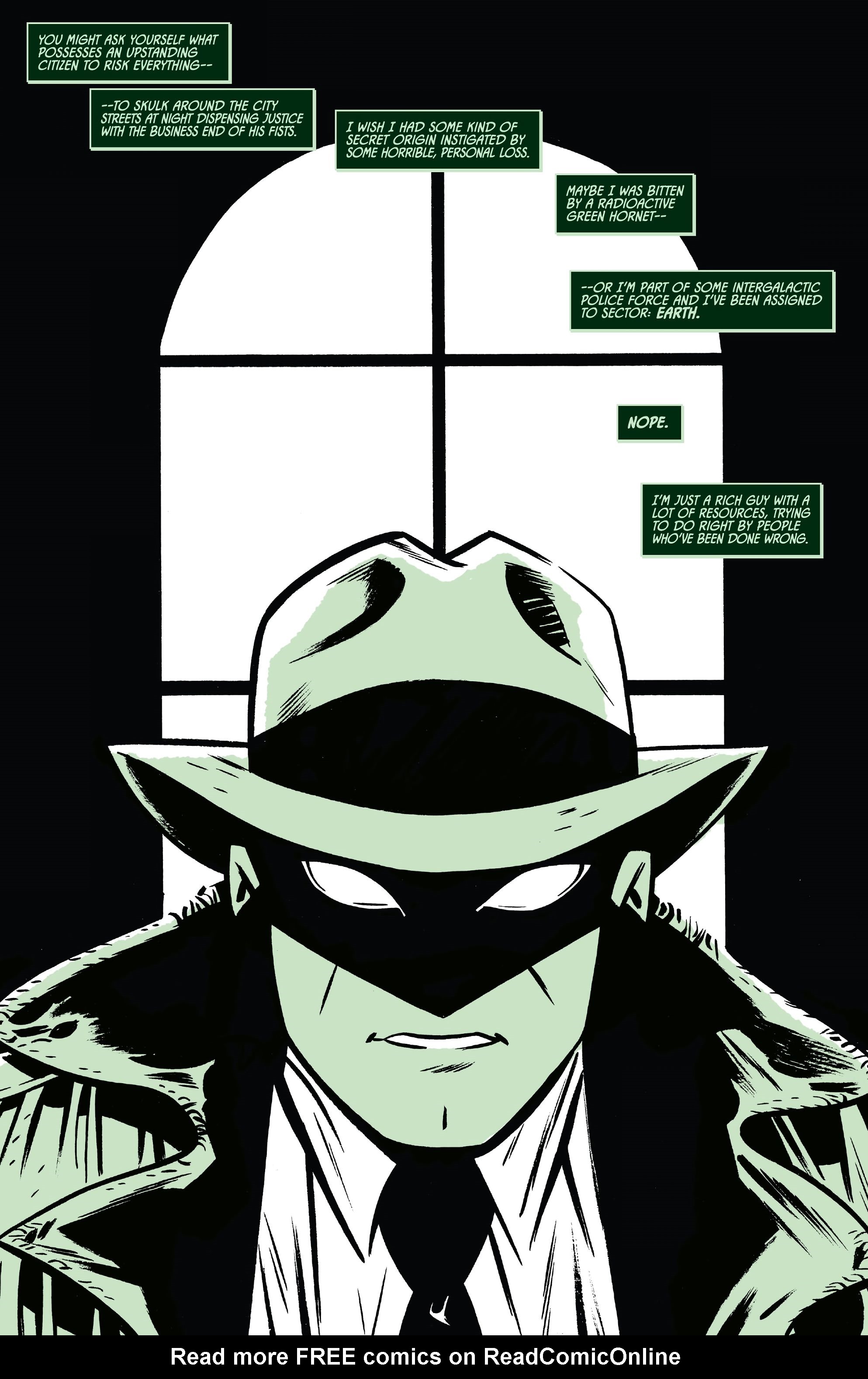 Read online The Green Hornet (2020) comic -  Issue # _Sky Lights Collection - 16