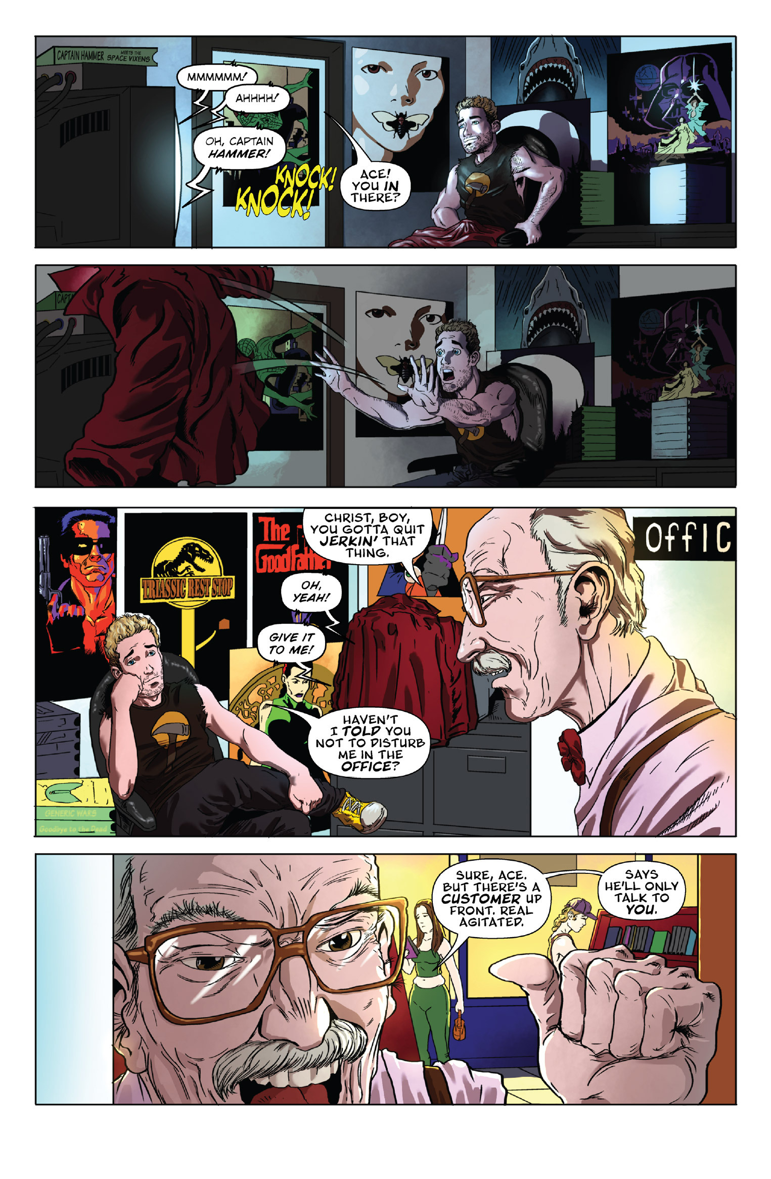 Read online Lesbian Zombies from Outer Space comic -  Issue #1 - 5