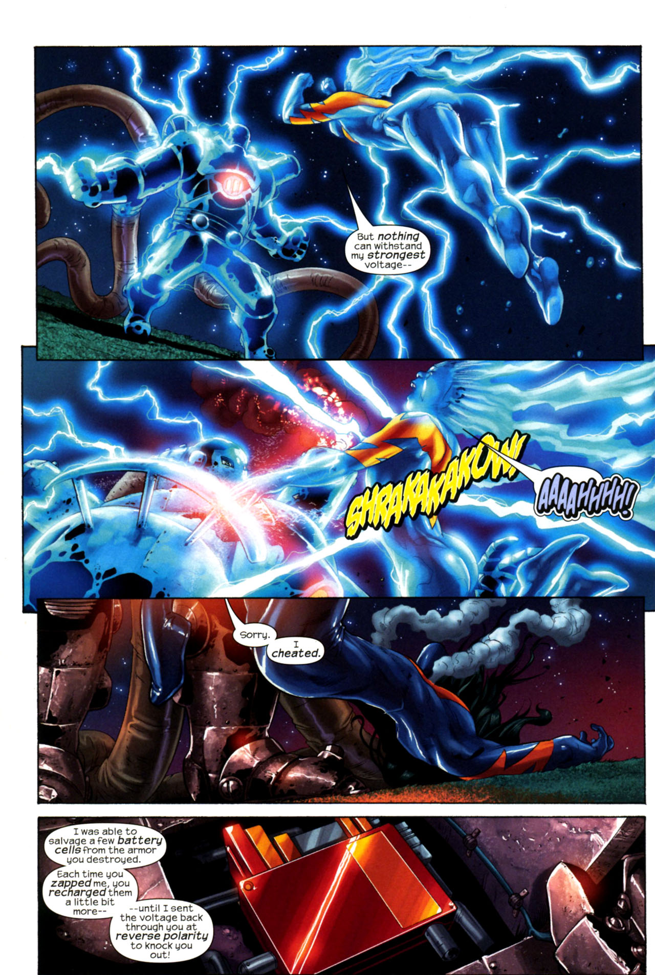 Read online Marvel Adventures Iron Man comic -  Issue #8 - 22