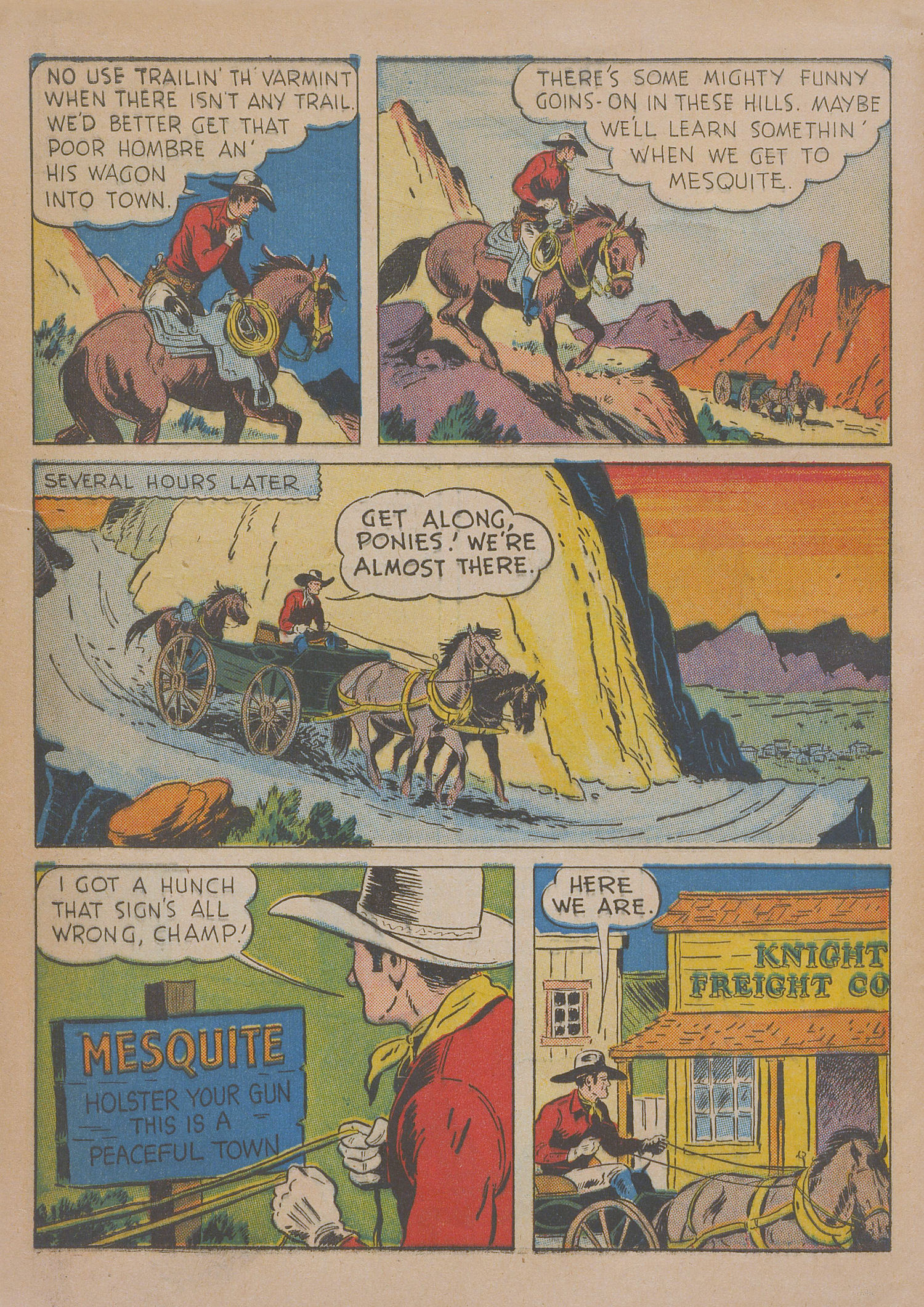 Read online Gene Autry Comics comic -  Issue #10 - 6