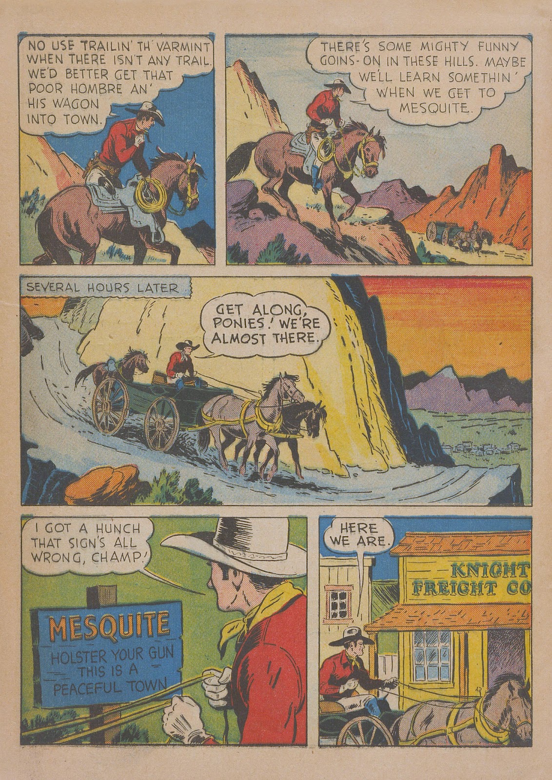 Gene Autry Comics issue 10 - Page 6