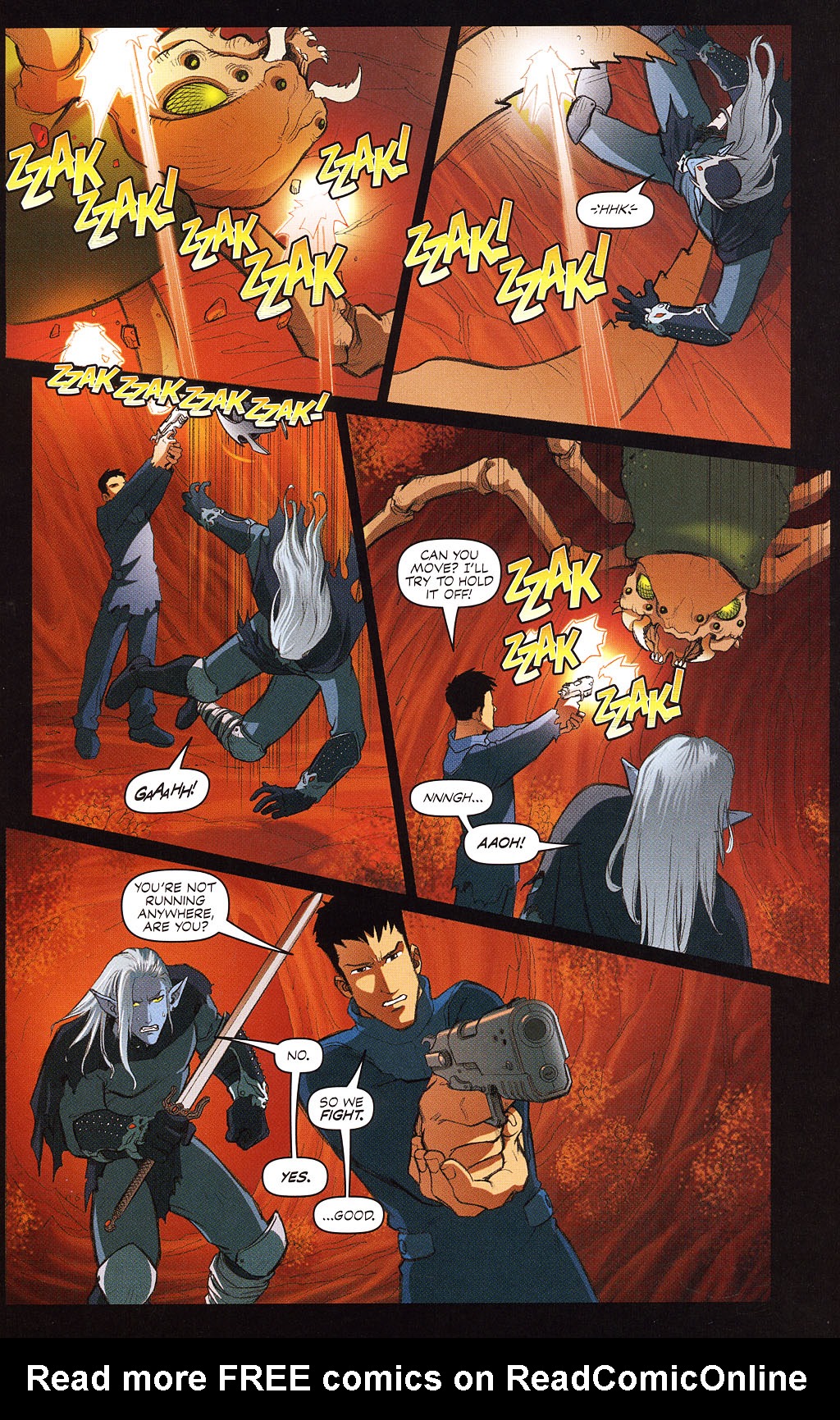 Read online Voltron: Defender of the Universe comic -  Issue #8 - 17