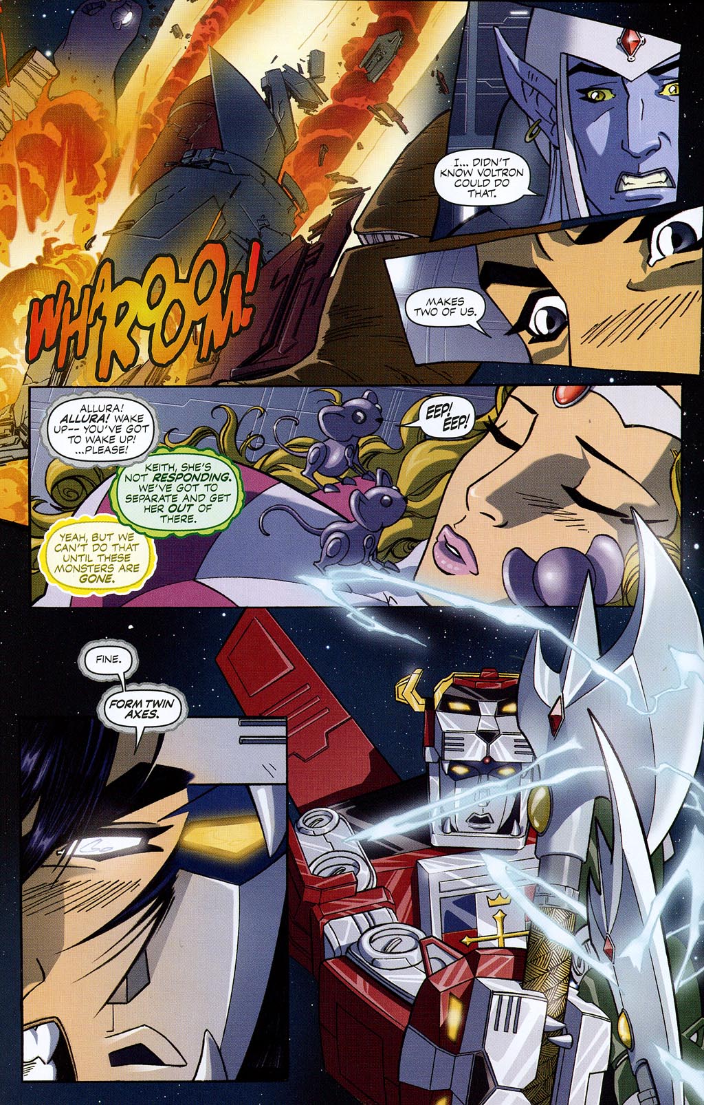 Read online Voltron: Defender of the Universe comic -  Issue #10 - 8