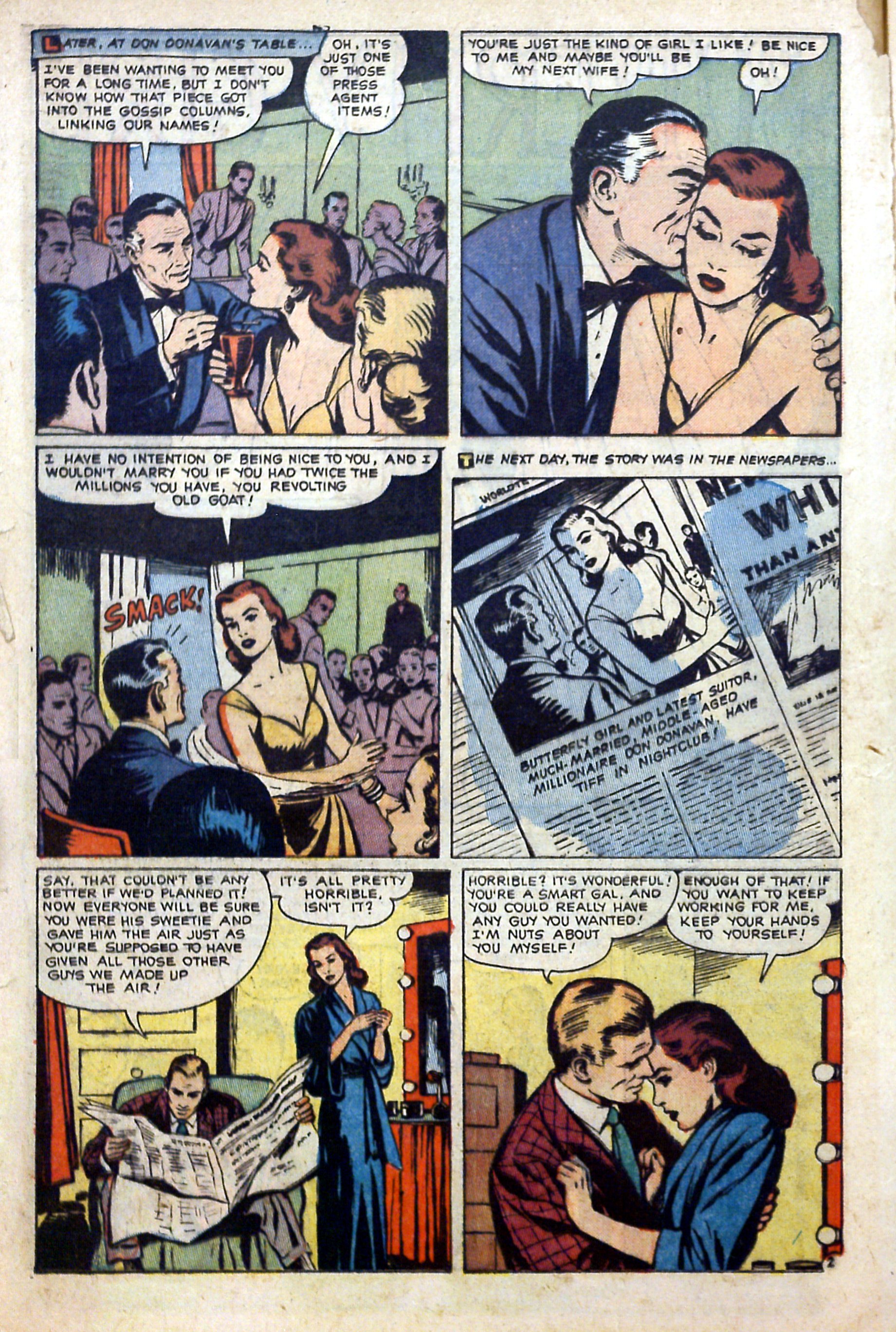 Read online Glamorous Romances comic -  Issue #59 - 12