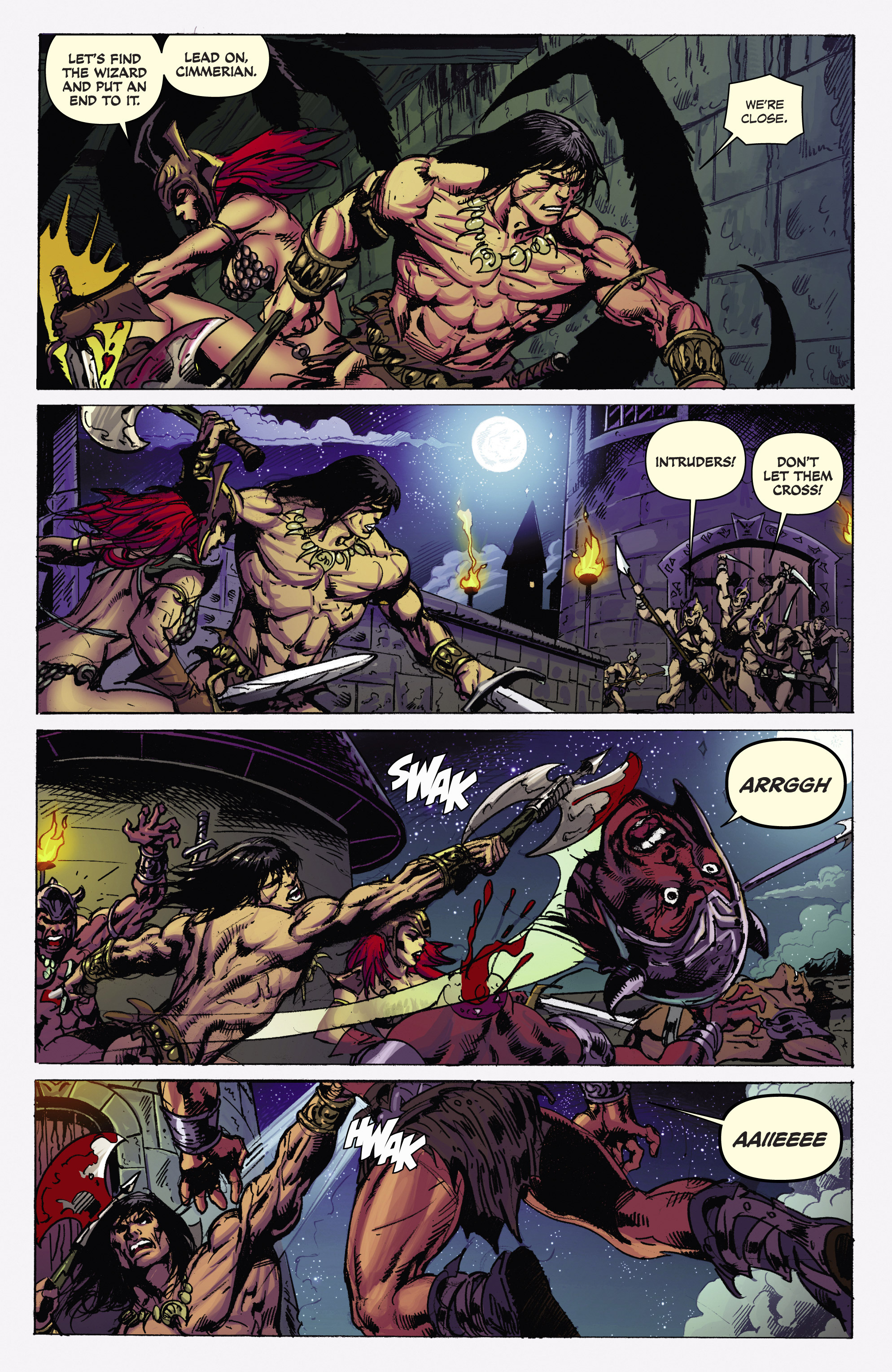 Read online Red Sonja/Conan comic -  Issue #3 - 18