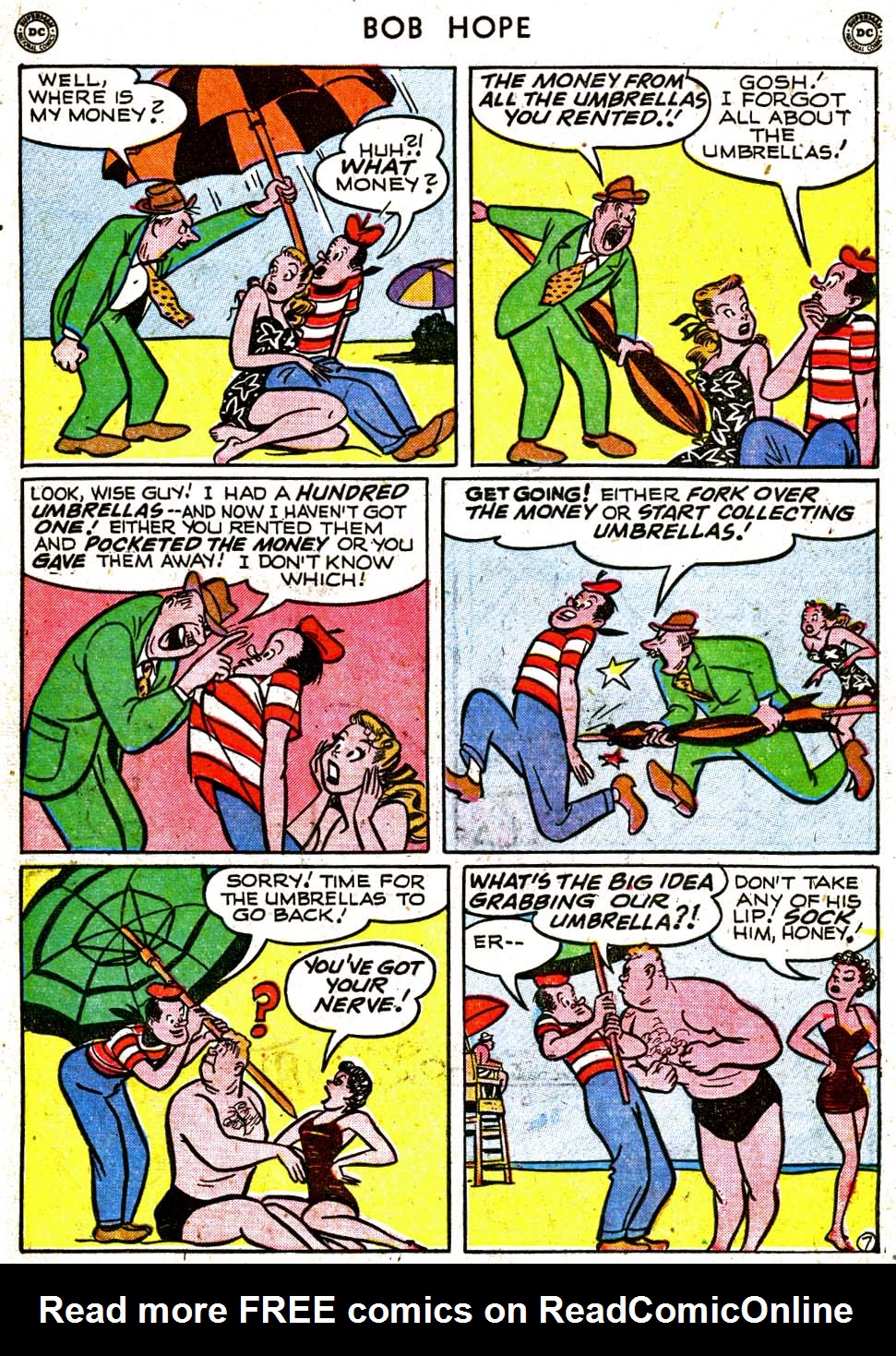 Read online The Adventures of Bob Hope comic -  Issue #3 - 21