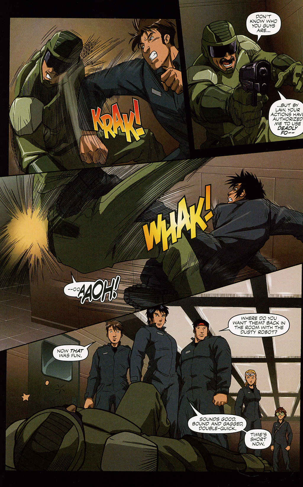 Read online Voltron: Defender of the Universe comic -  Issue #2 - 20