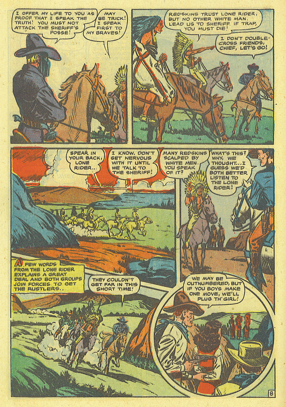 Read online The Lone Rider comic -  Issue #19 - 21