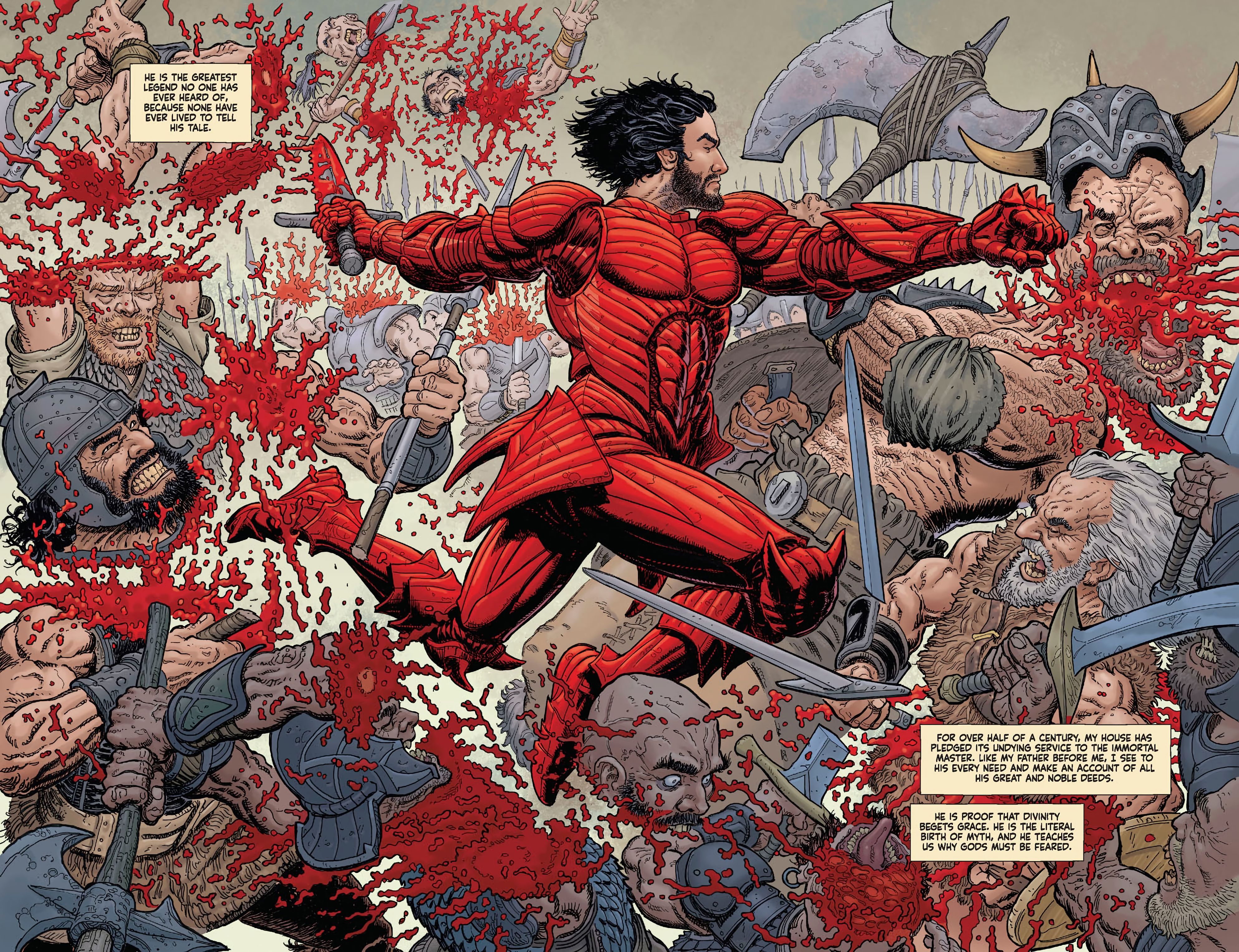 Read online BRZRKR: Poetry of Madness comic -  Issue # Full - 11
