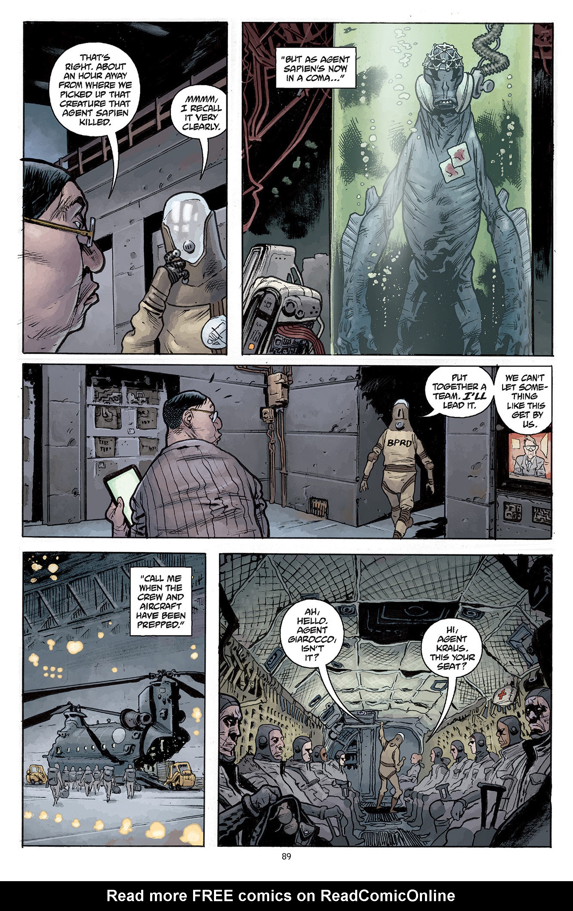 Read online B.P.R.D. Omnibus comic -  Issue # TPB 6 (Part 1) - 88
