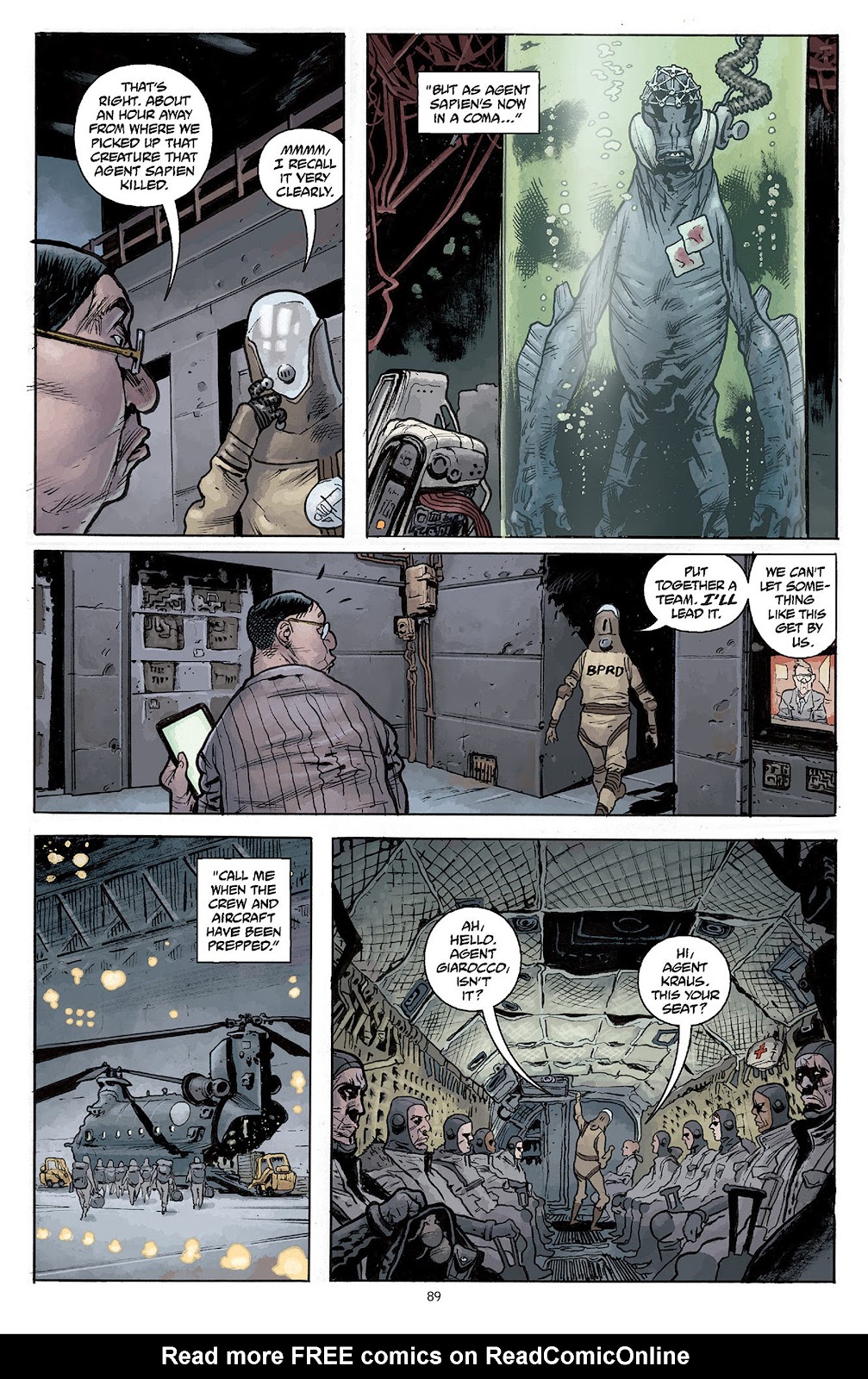 B.P.R.D. Omnibus issue TPB 6 (Part 1) - Page 88