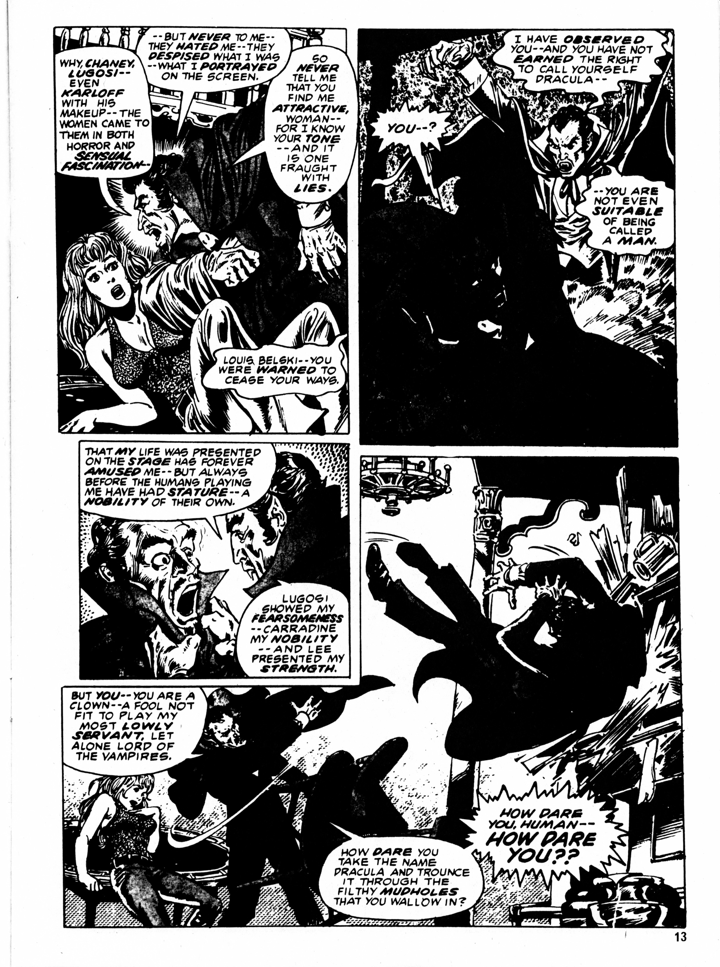 Read online Dracula Lives (1974) comic -  Issue #25 - 13