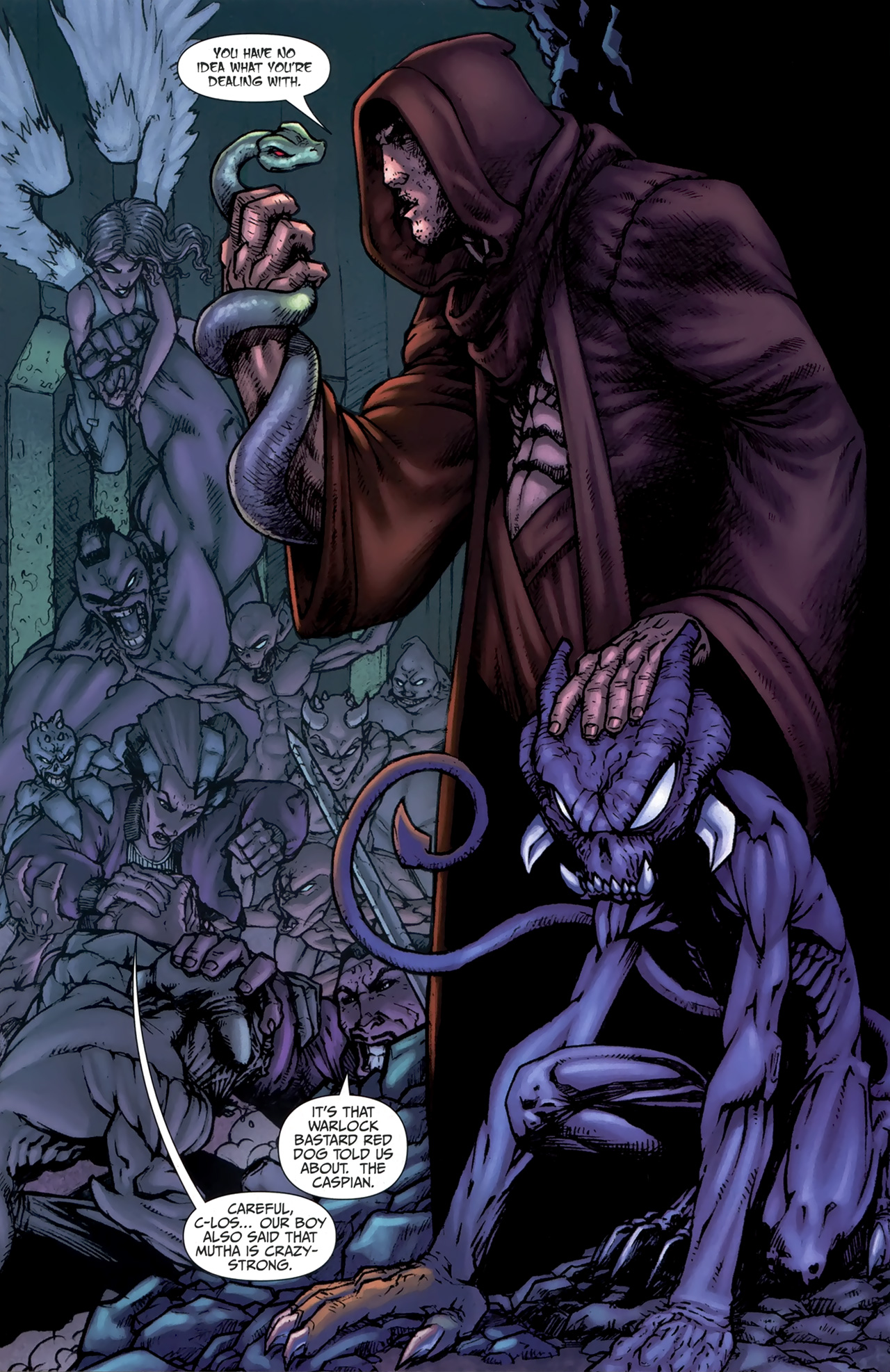 Read online L.A. Banks' Vampire Huntress: Dawn and Darkness comic -  Issue #2 - 7