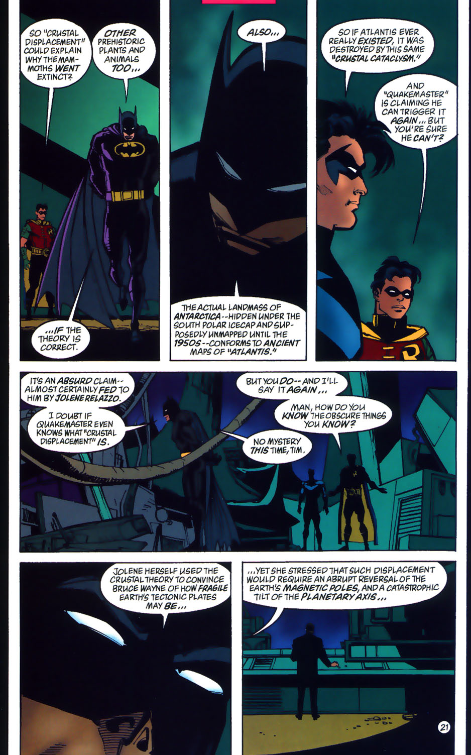 Read online Batman: Cataclysm comic -  Issue #13 - 22