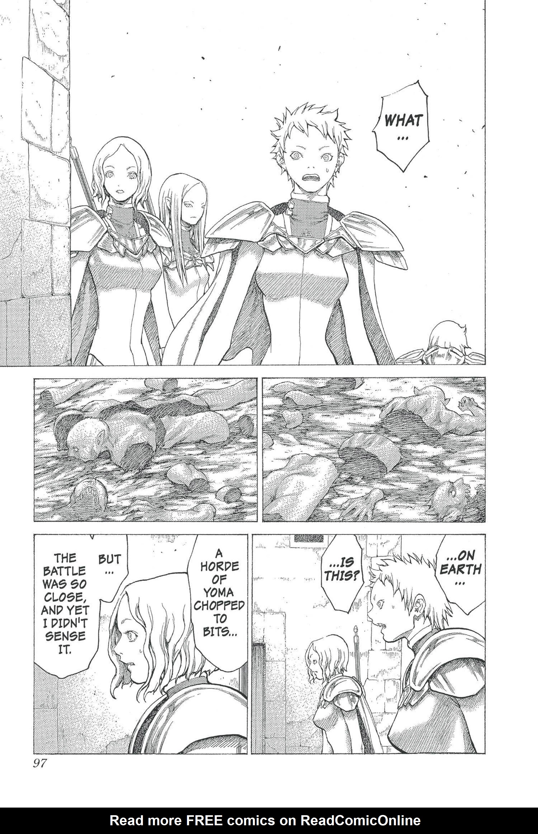 Read online Claymore comic -  Issue #4 - 88