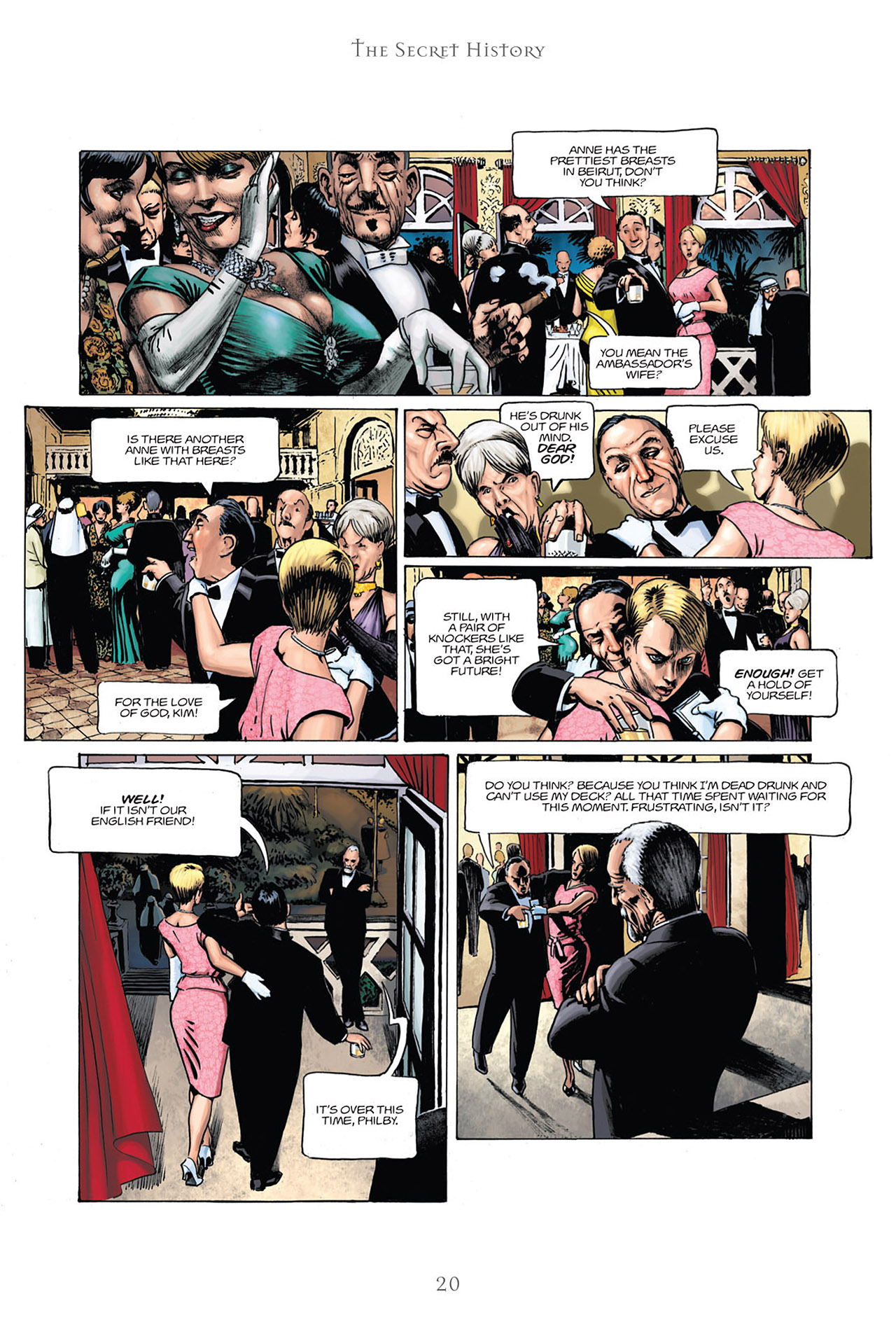 Read online The Secret History comic -  Issue #18 - 21