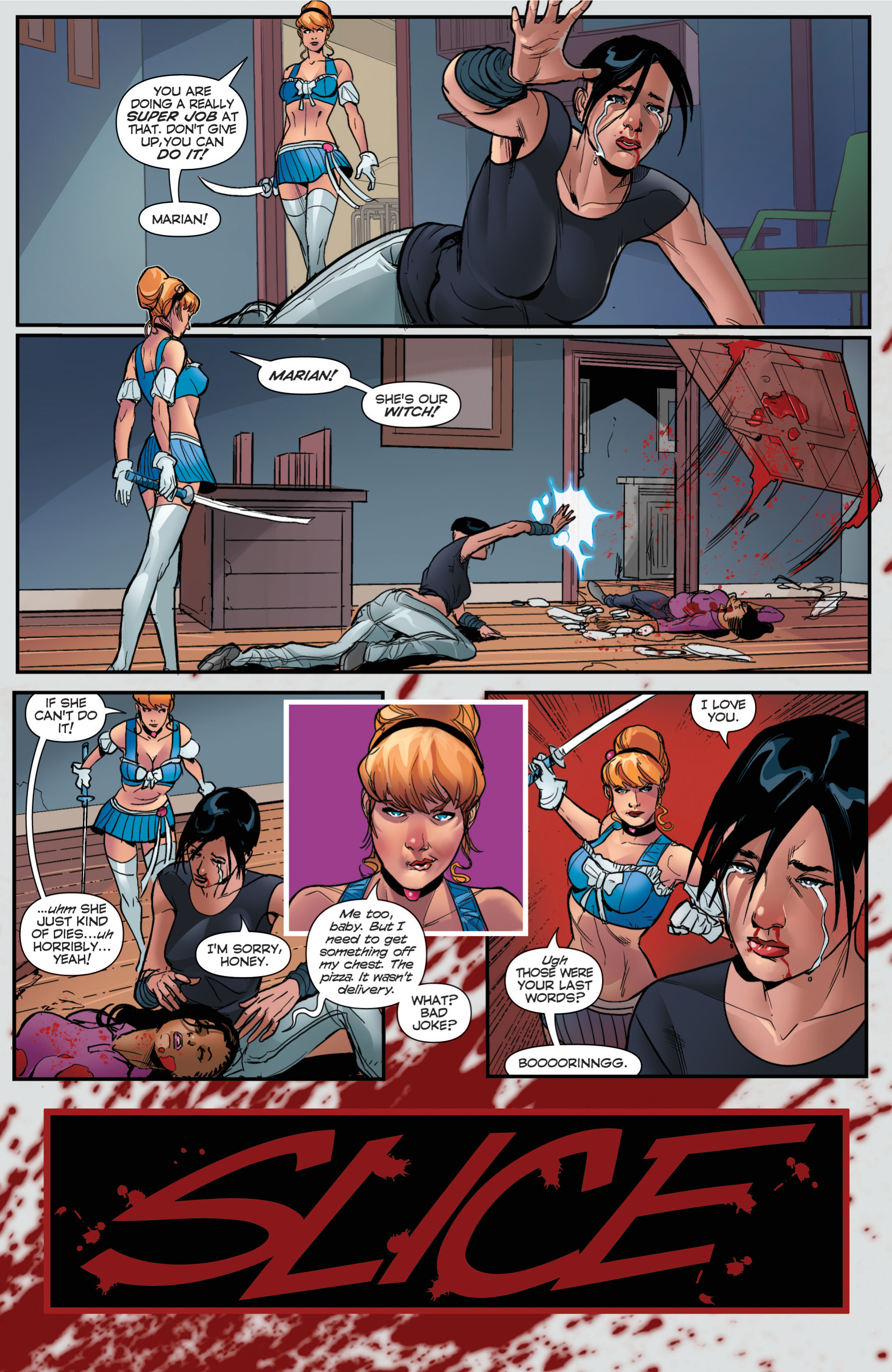 Read online Cinderella Serial Killer Princess comic -  Issue #1 - 22