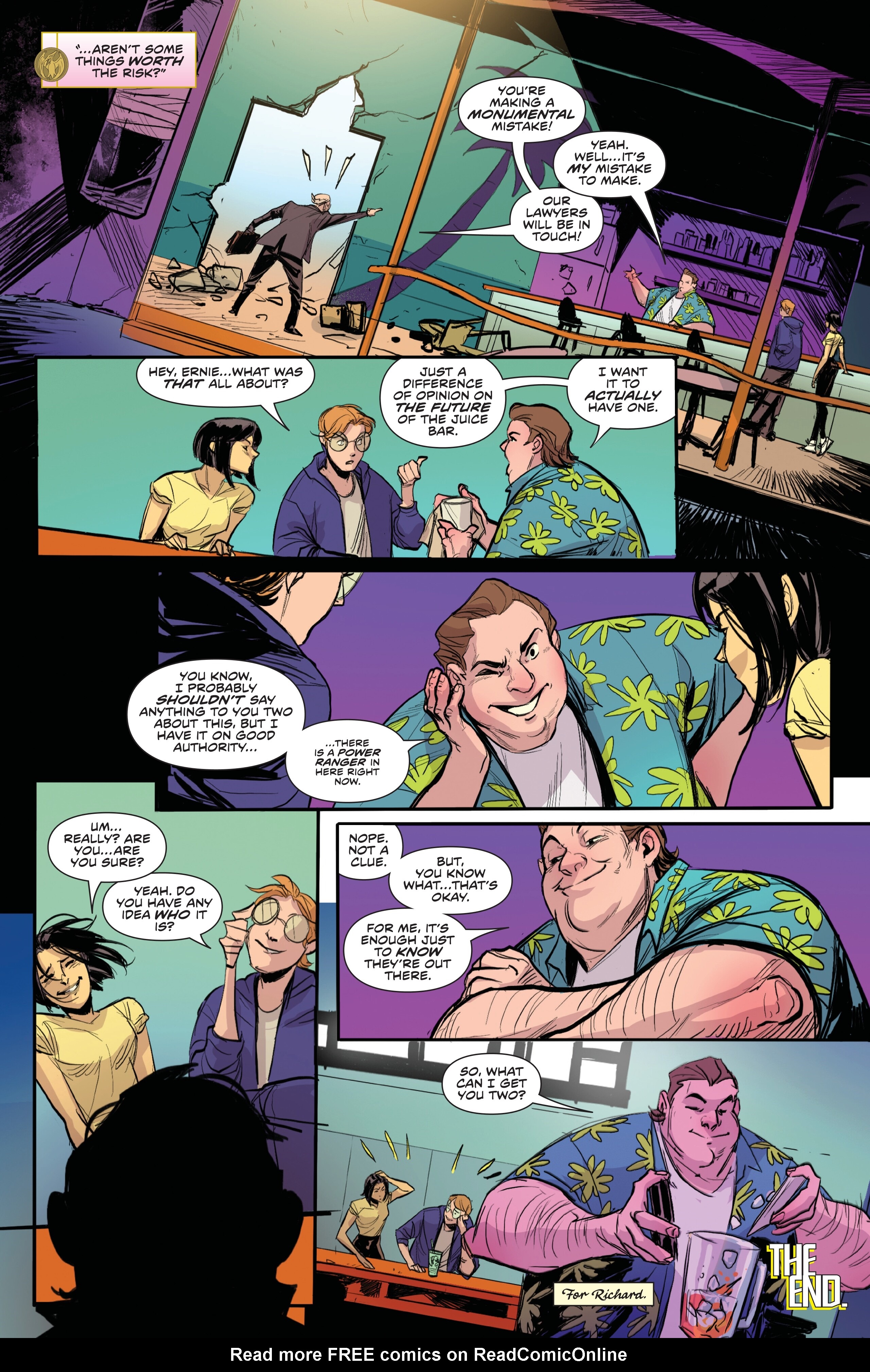Read online Mighty Morphin Power Rangers 30th Anniversary Special comic -  Issue # Full - 10