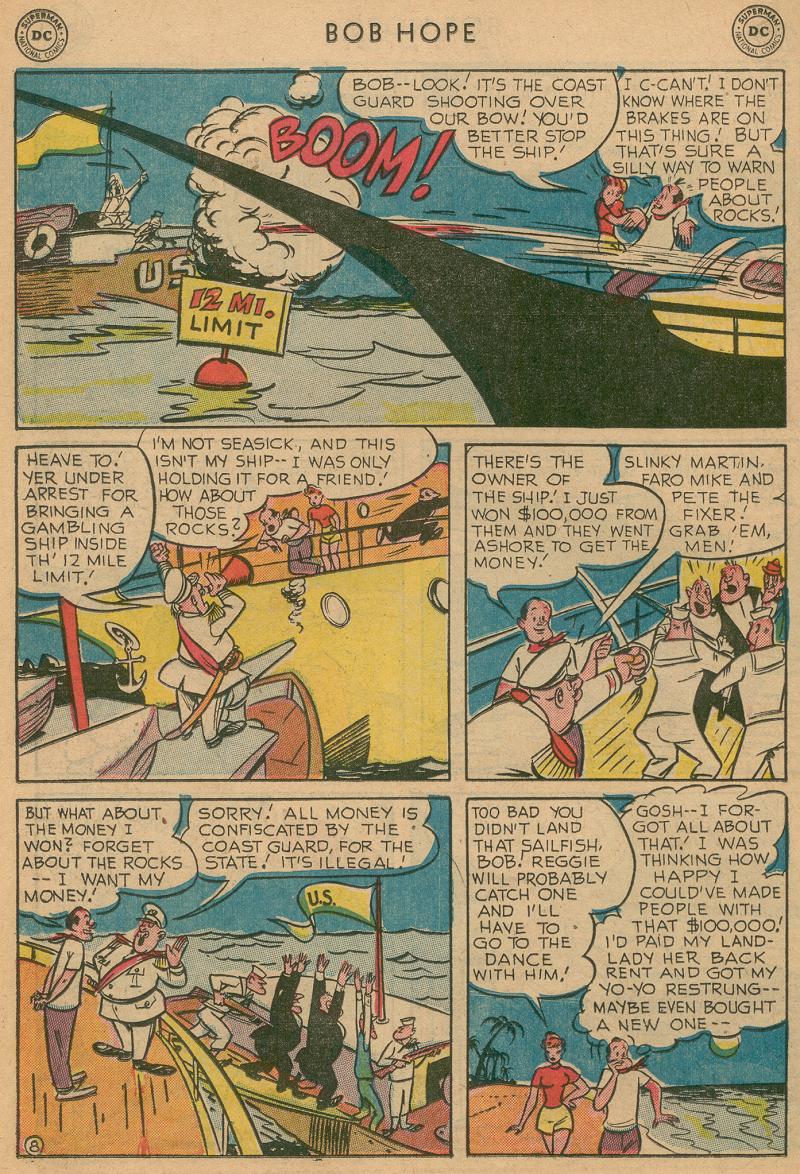 Read online The Adventures of Bob Hope comic -  Issue #18 - 30