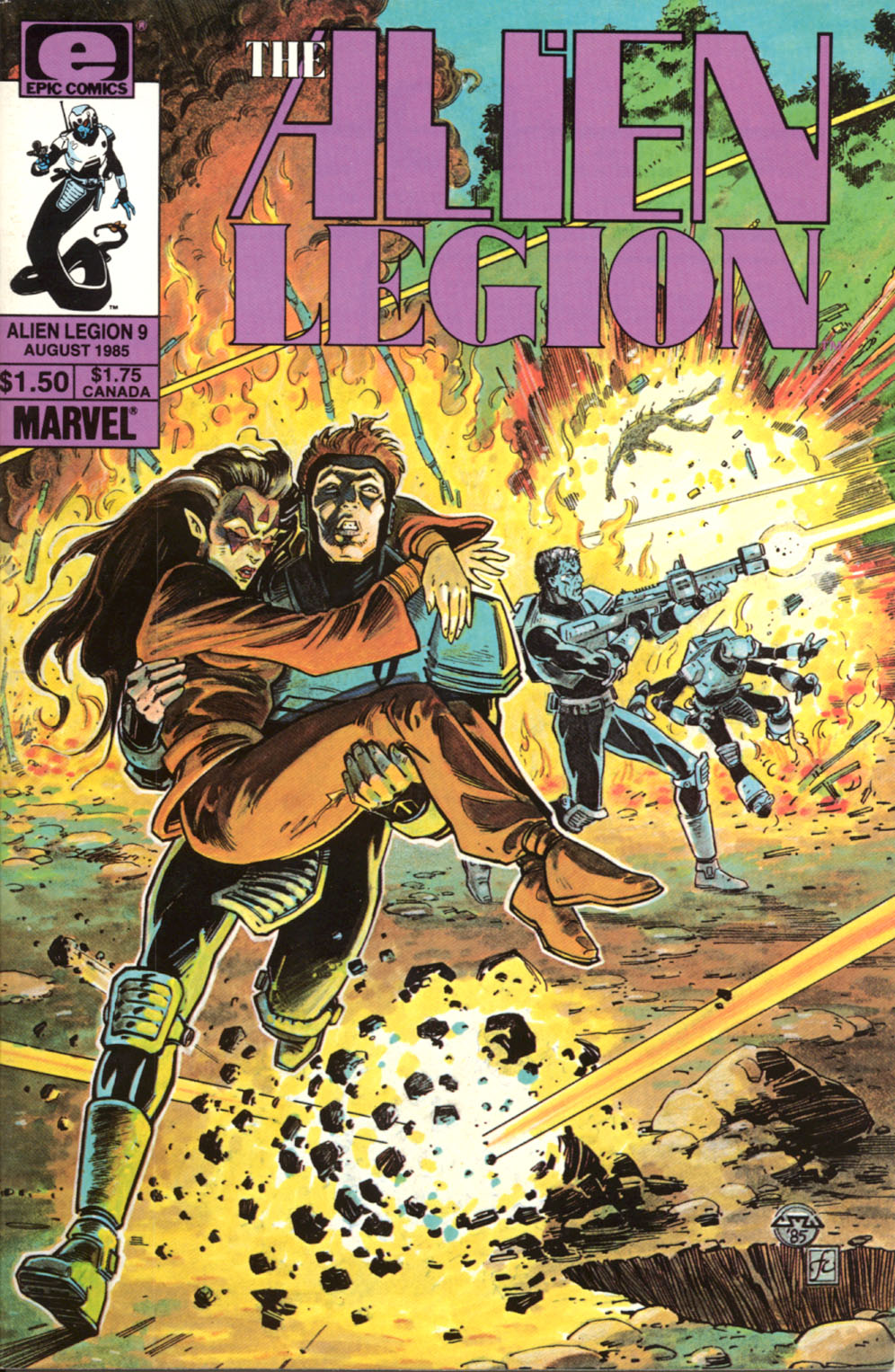 Read online Alien Legion comic -  Issue #9 - 1