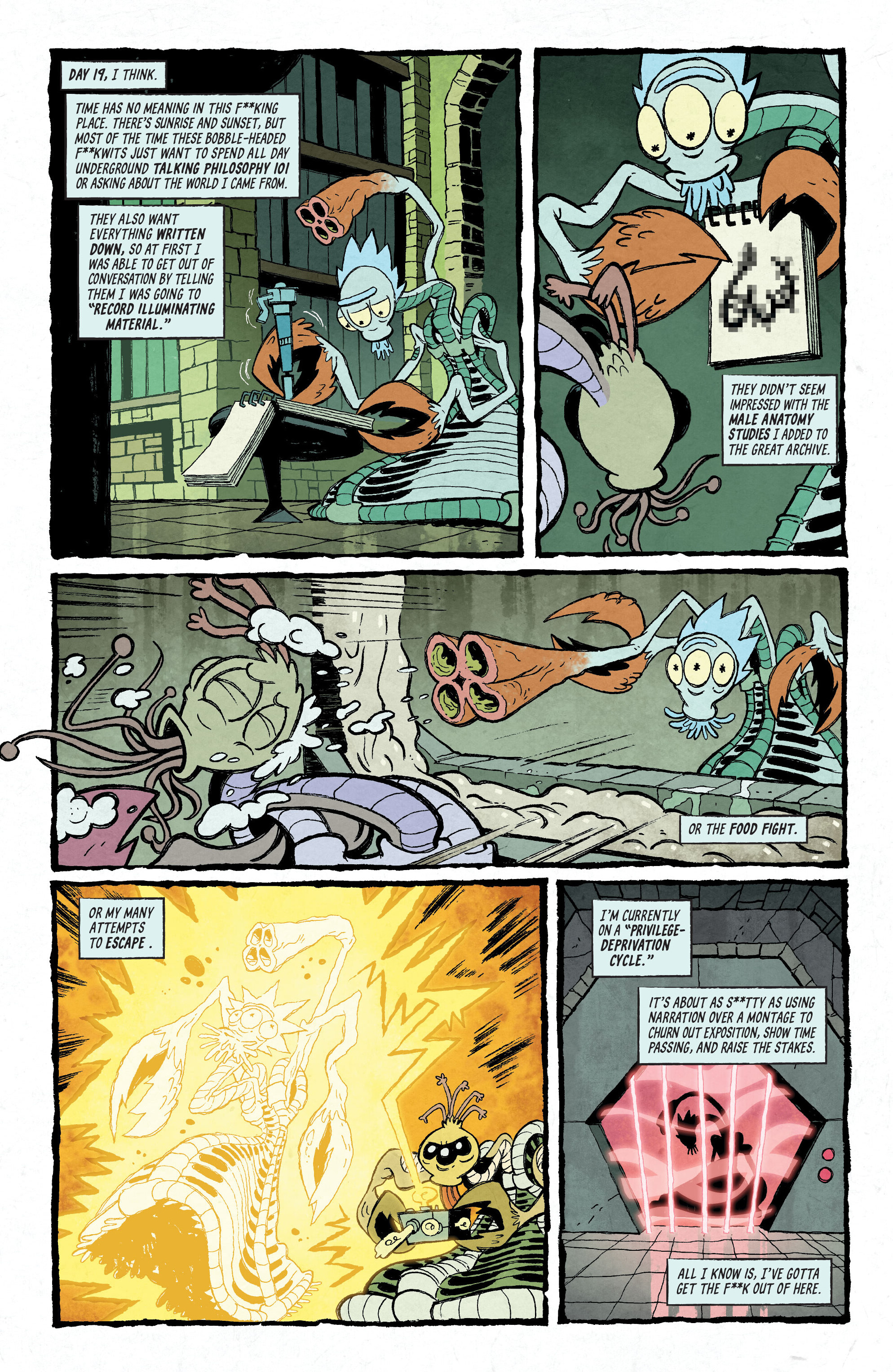 Read online Rick and Morty: vs. Cthulhu comic -  Issue # TPB - 64