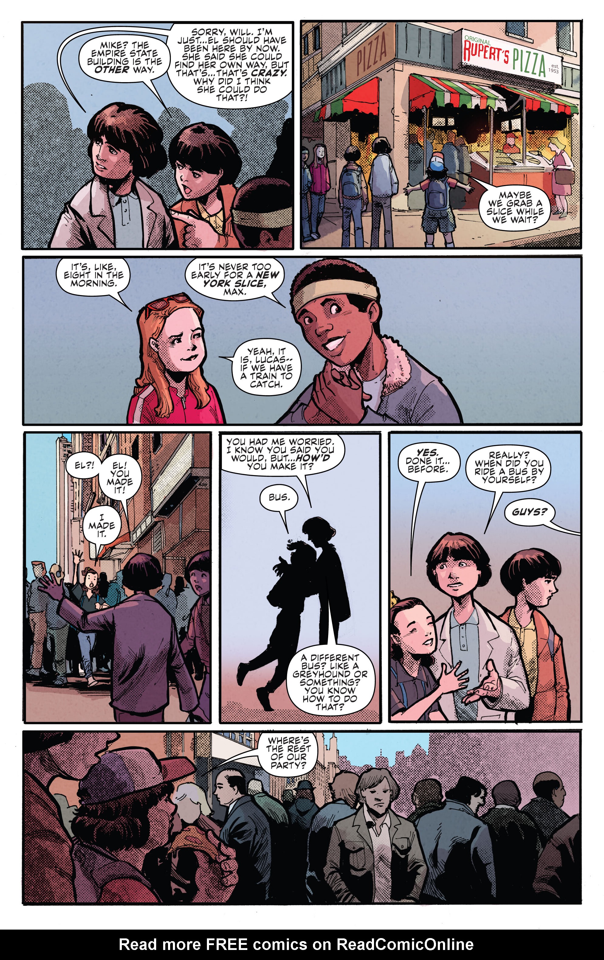 Read online Teenage Mutant Ninja Turtles x Stranger Things comic -  Issue #1 - 5