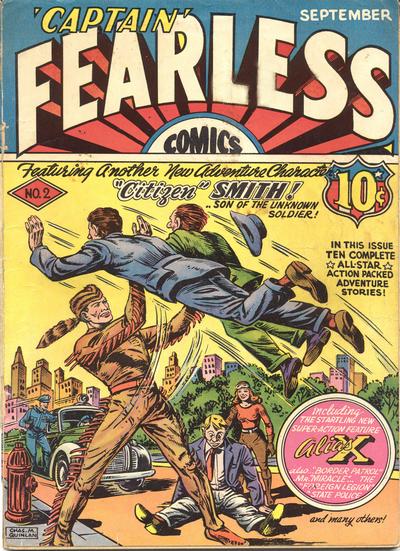 Read online Captain Fearless comic -  Issue #2 - 1