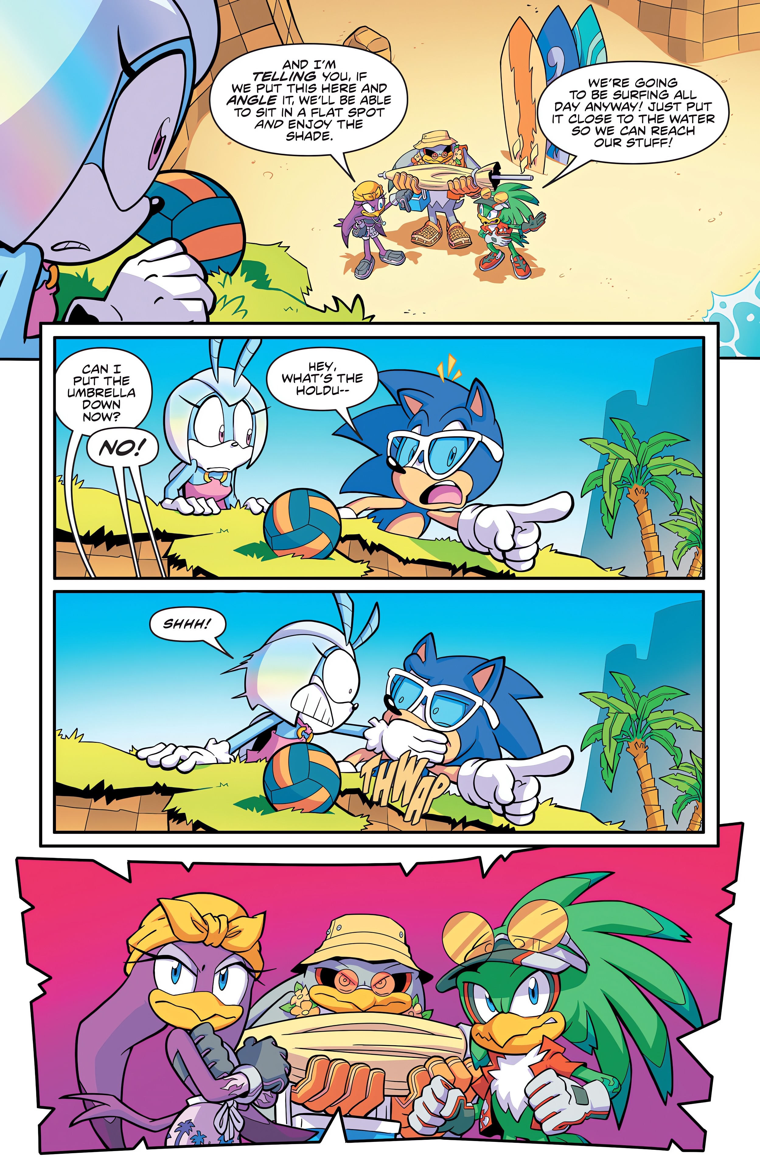 Read online IDW Endless Summer Sonic the Hedgehog comic -  Issue # Full - 9