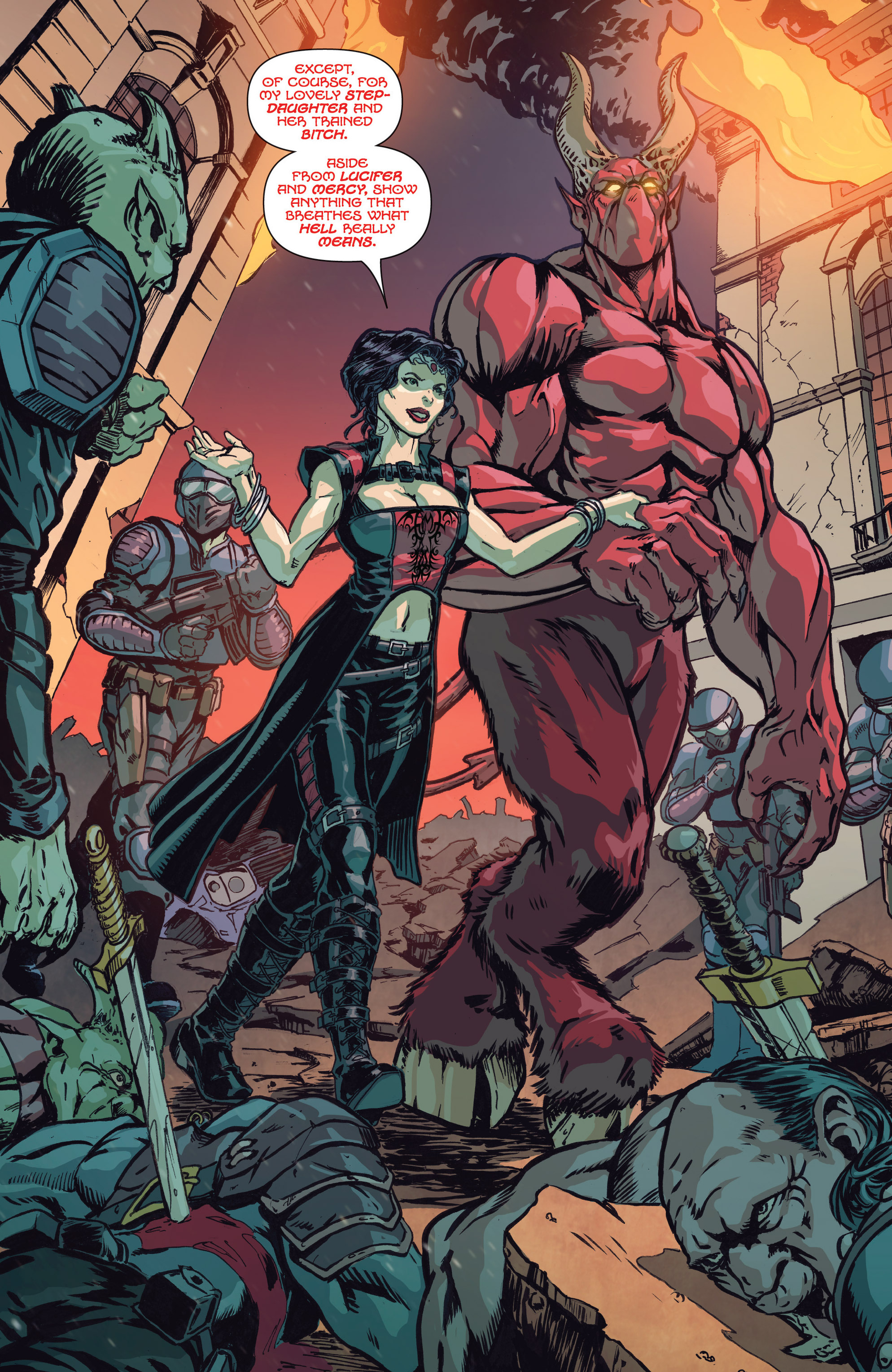 Read online Grimm Fairy Tales presents Inferno: Rings of Hell comic -  Issue #1 - 14