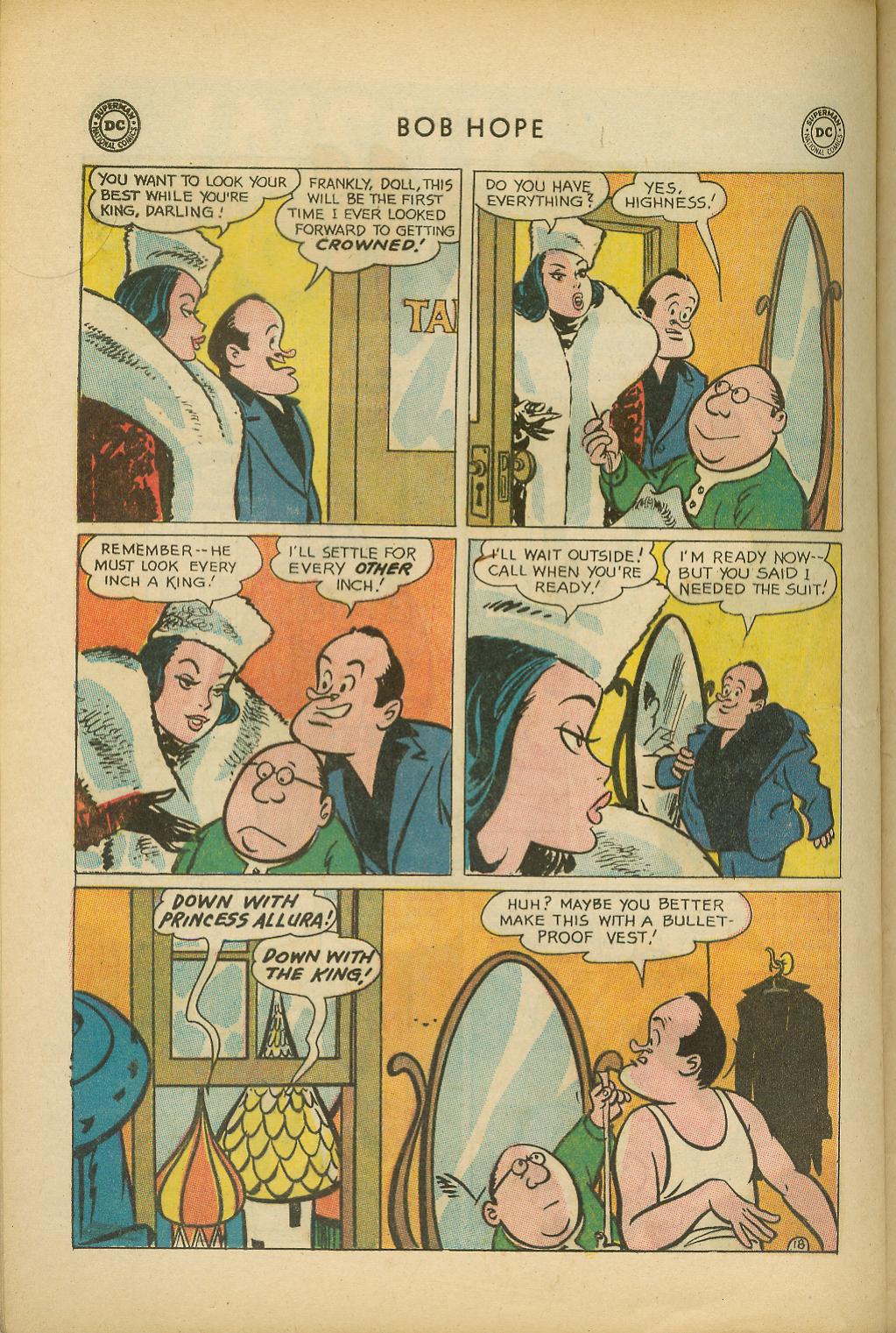 Read online The Adventures of Bob Hope comic -  Issue #80 - 24