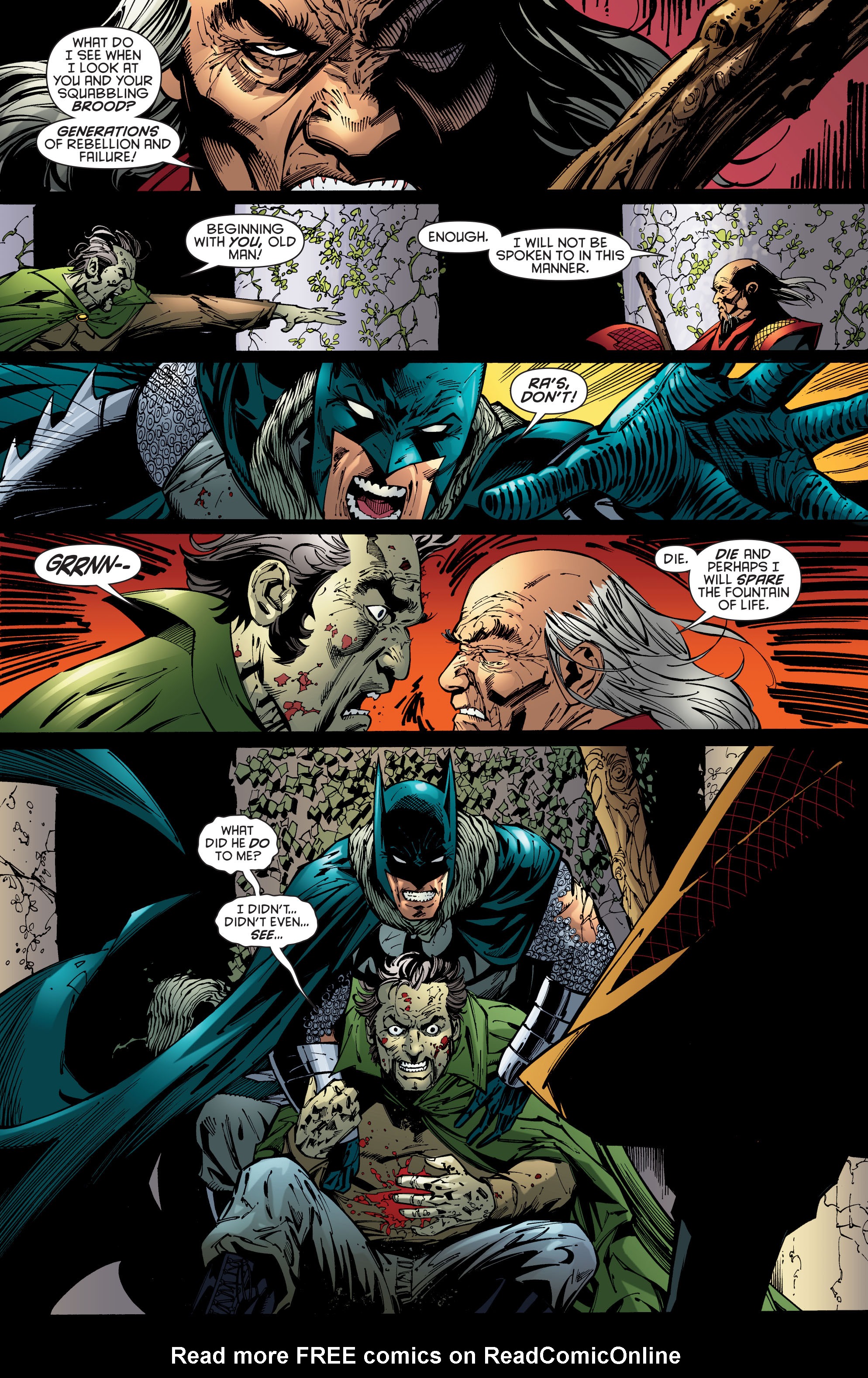 Read online Batman: The Resurrection of Ra's al Ghul comic -  Issue # TPB - 168